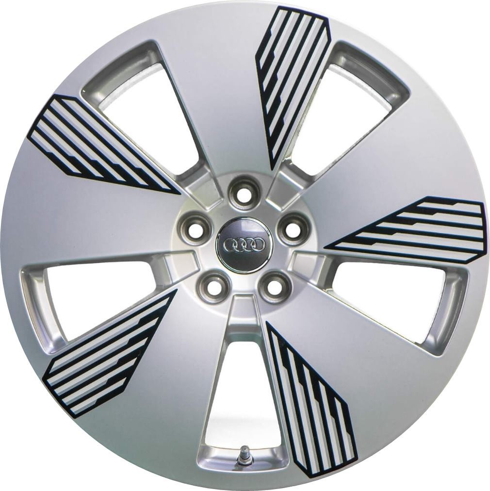 Audi (oryginalne OEM) 4KE601025L Alufælge 19" 5x112 ET34 – Sølv (sæt á 4)