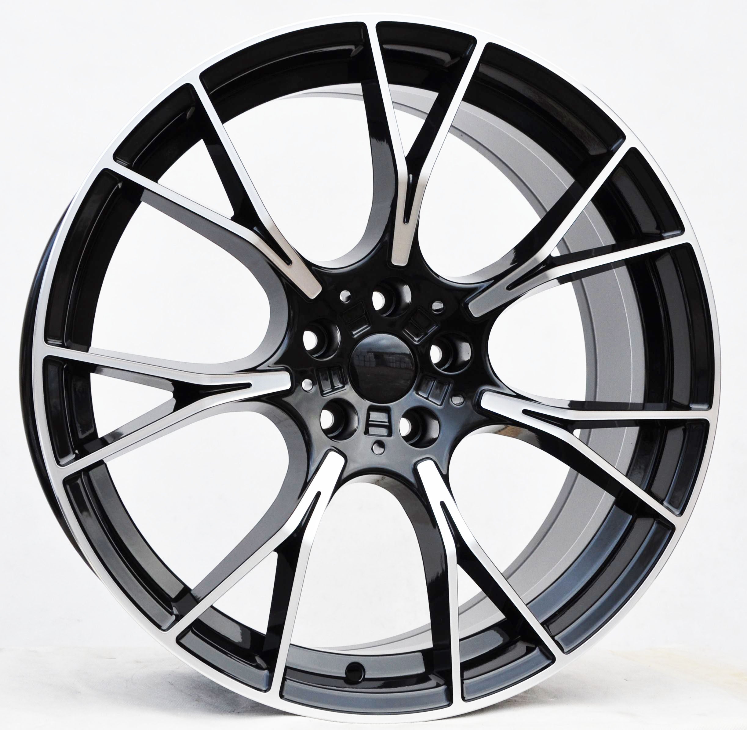 PDW 1617 Alufælge 18" 5x120 ET30 – Poleret/sort (sæt á 4)