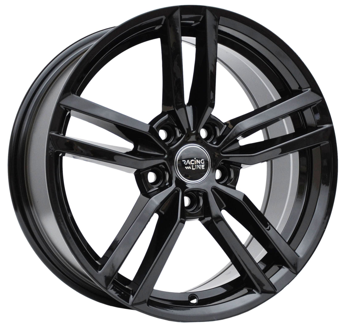 PDW 0136 Alufælge 17" 7,5J 5x114.3 ET40 – Sort (sæt á 4)