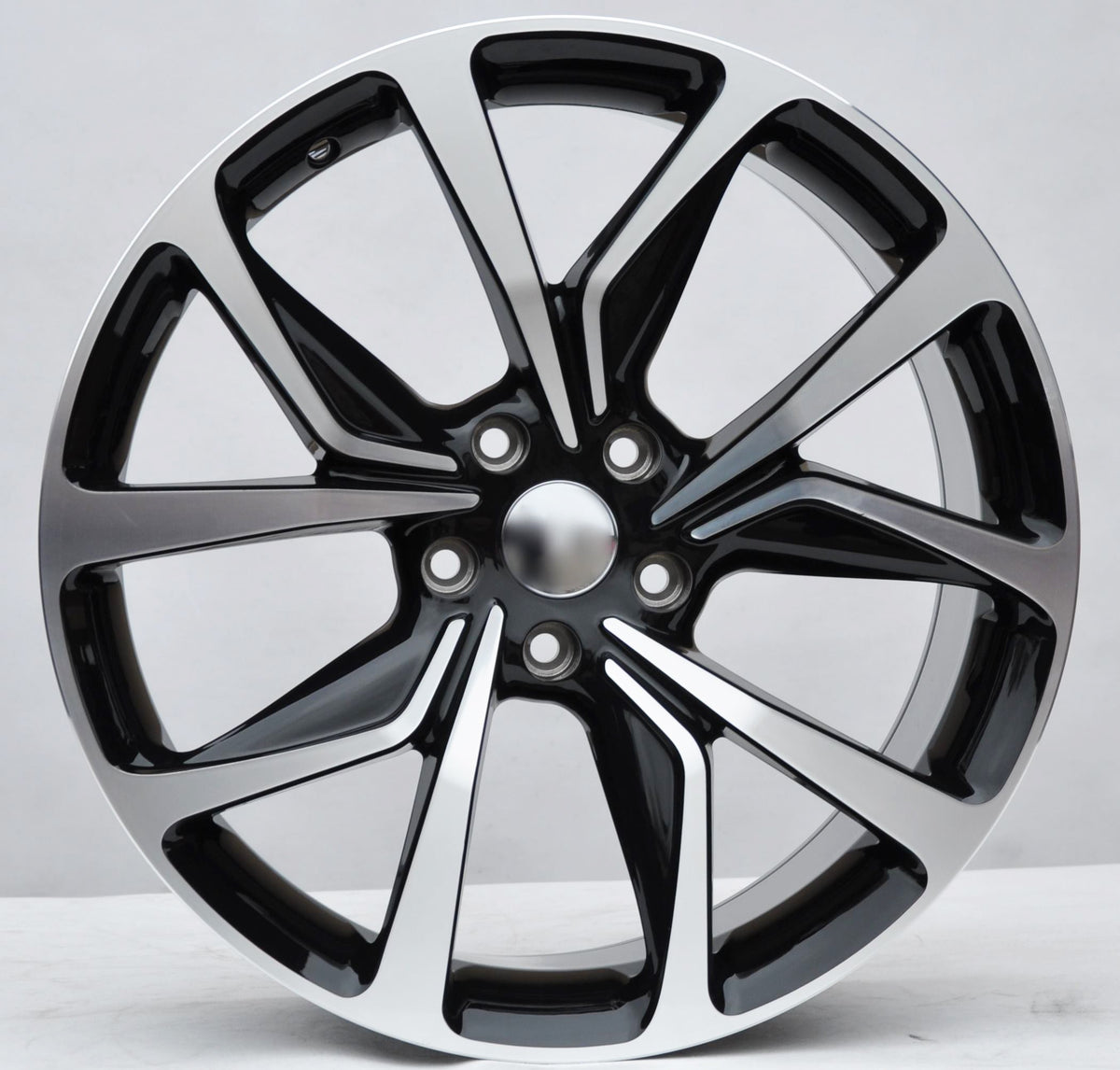 PDW 5397 Alufælge 20" 5x115 ET41 – Poleret/sort (sæt á 4)
