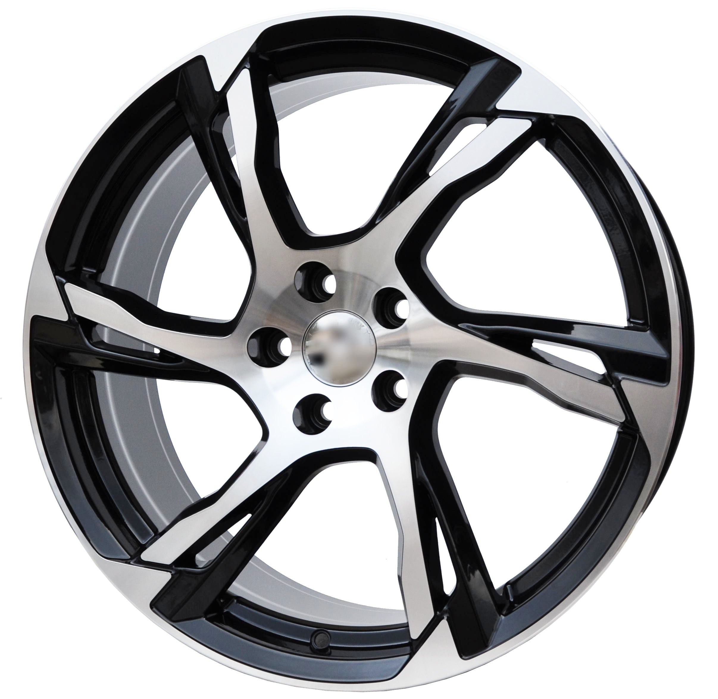 PDW 1175 Alufælge 20" 5x108 ET42 – Poleret/sort (sæt á 4)