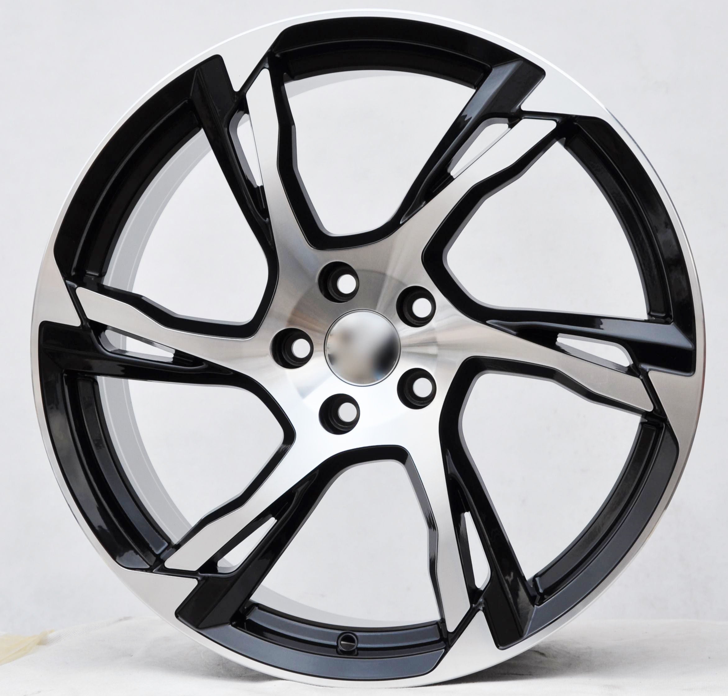 PDW 1175 Alufælge 20" 5x108 ET42 – Poleret/sort (sæt á 4)