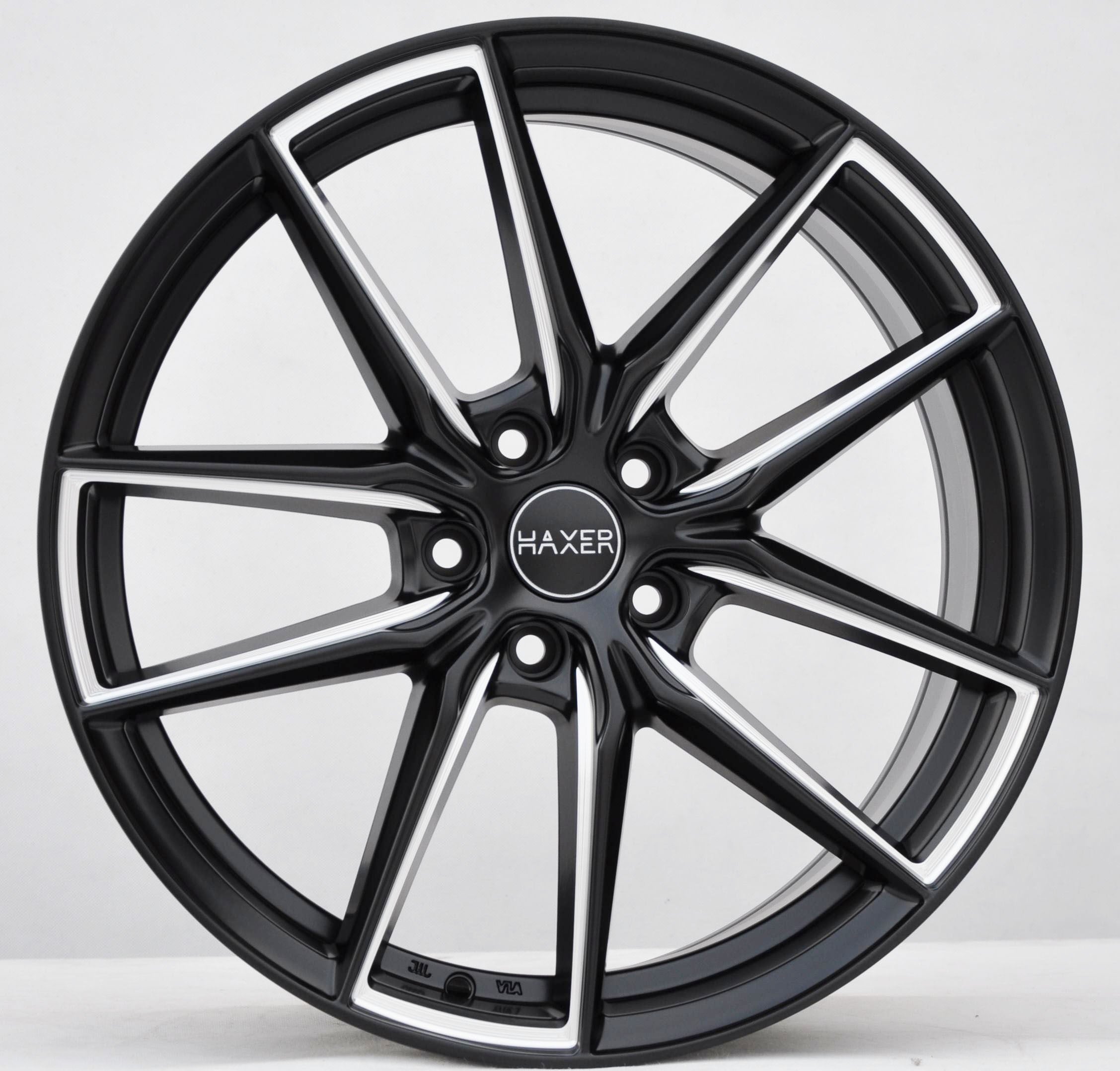 Haxer HX045 Alufælge 20" 5x108 ET42 – Poleret/sort mat (sæt á 4)