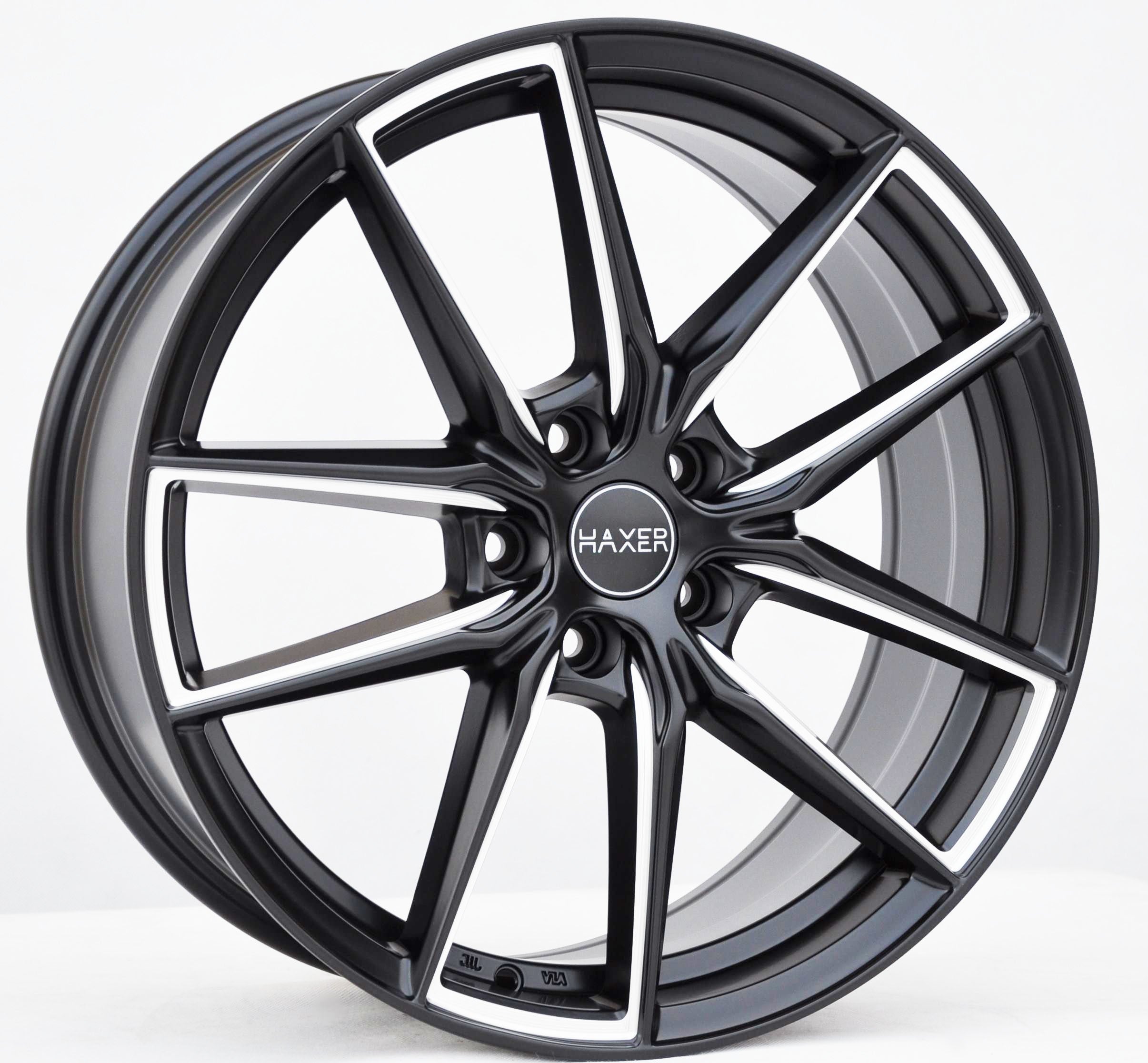 Haxer HX045 Alufælge 20" 5x108 ET42 – Poleret/sort mat (sæt á 4)