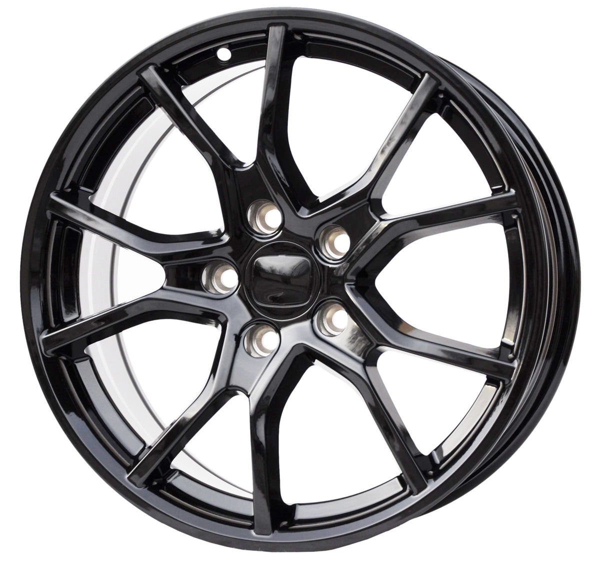 PDW 5381/1418 Alufælge 17" 7,5J 5x114.3 ET45 – Sort (sæt á 4)
