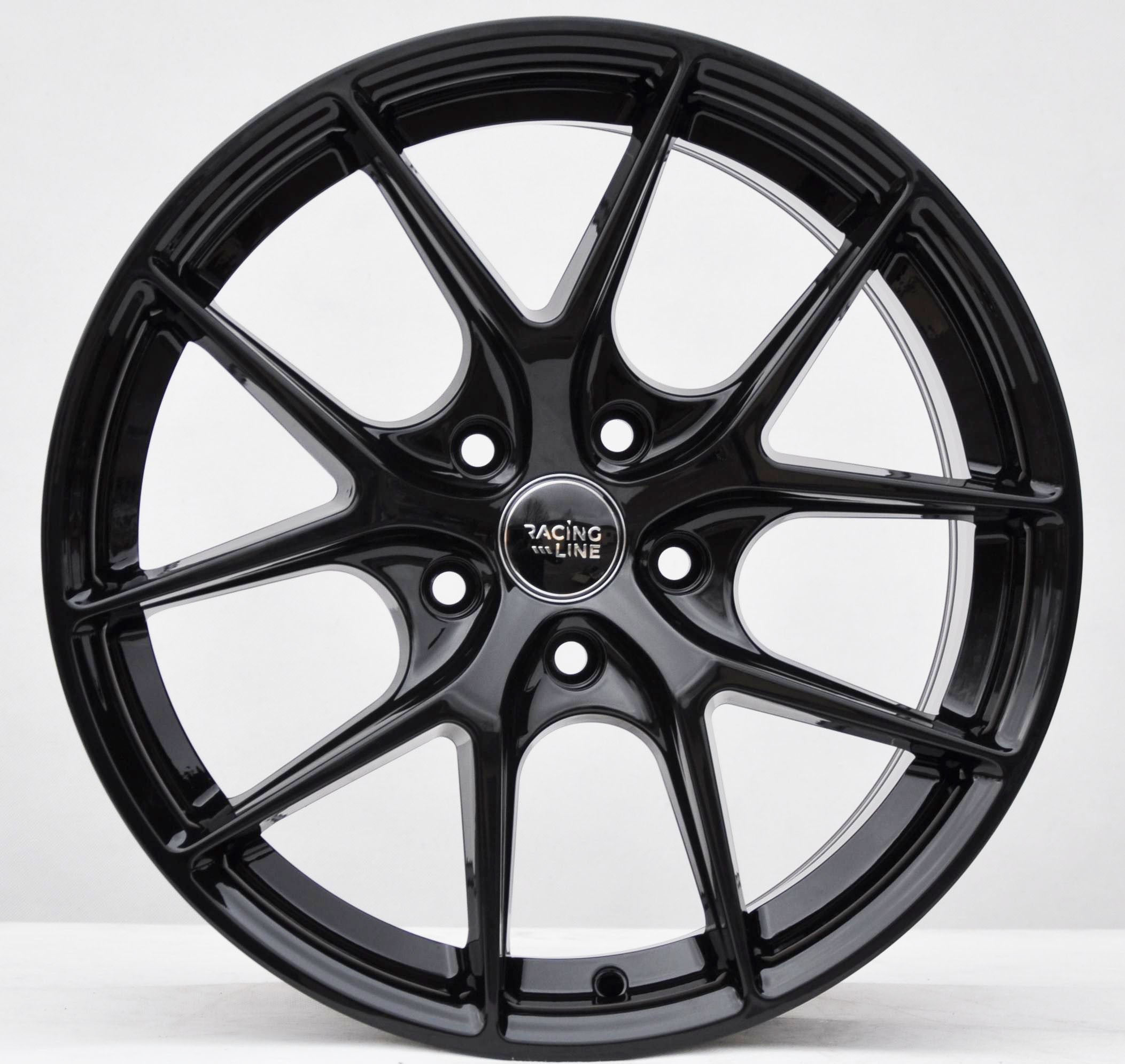 PDW 5796 Alufælge 17" 5x108 ET40 – Black perl (sæt á 4)