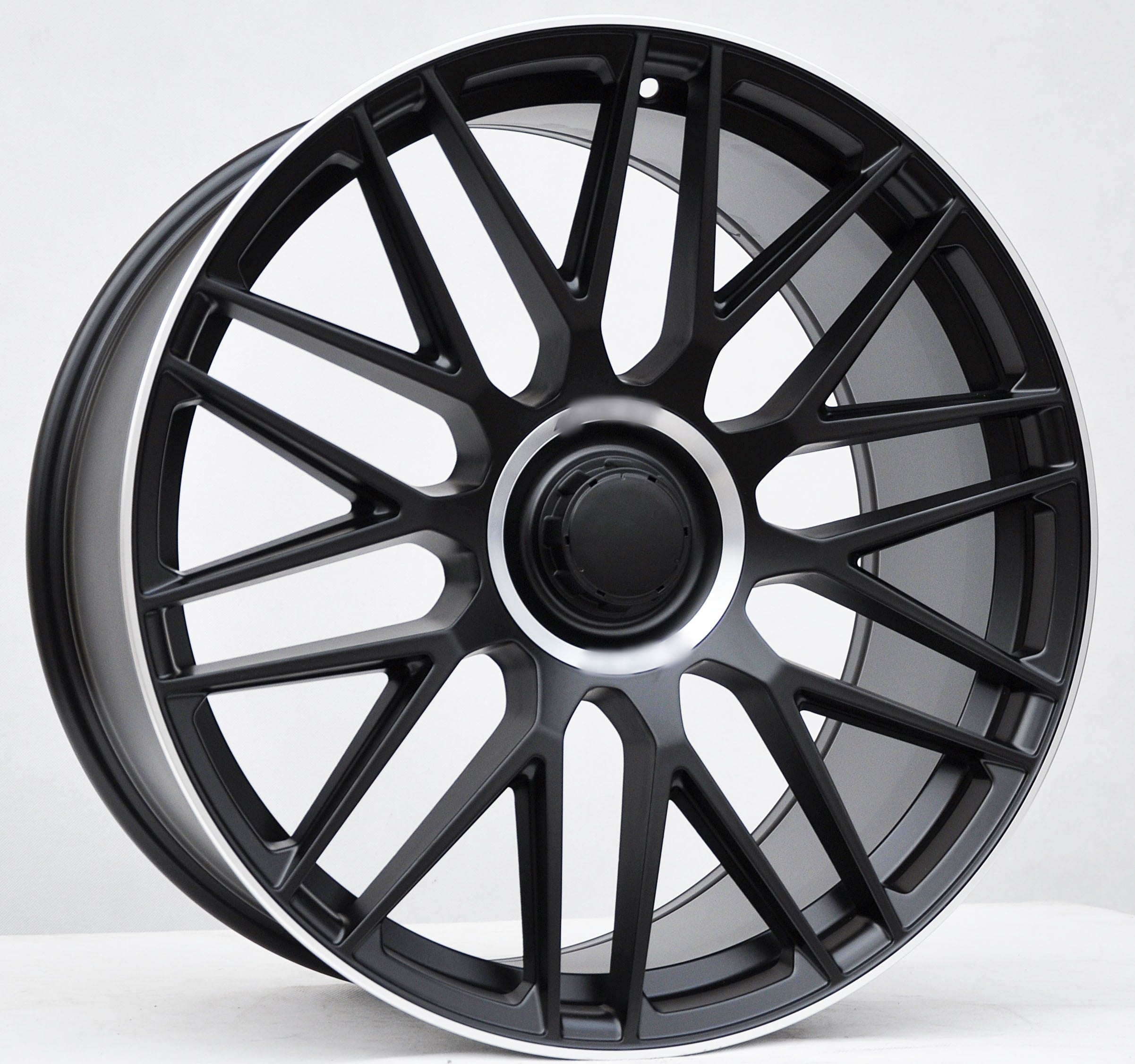 PDW y0207 Alufælge 21" 5x112 ET34 – Sort (sæt á 4)