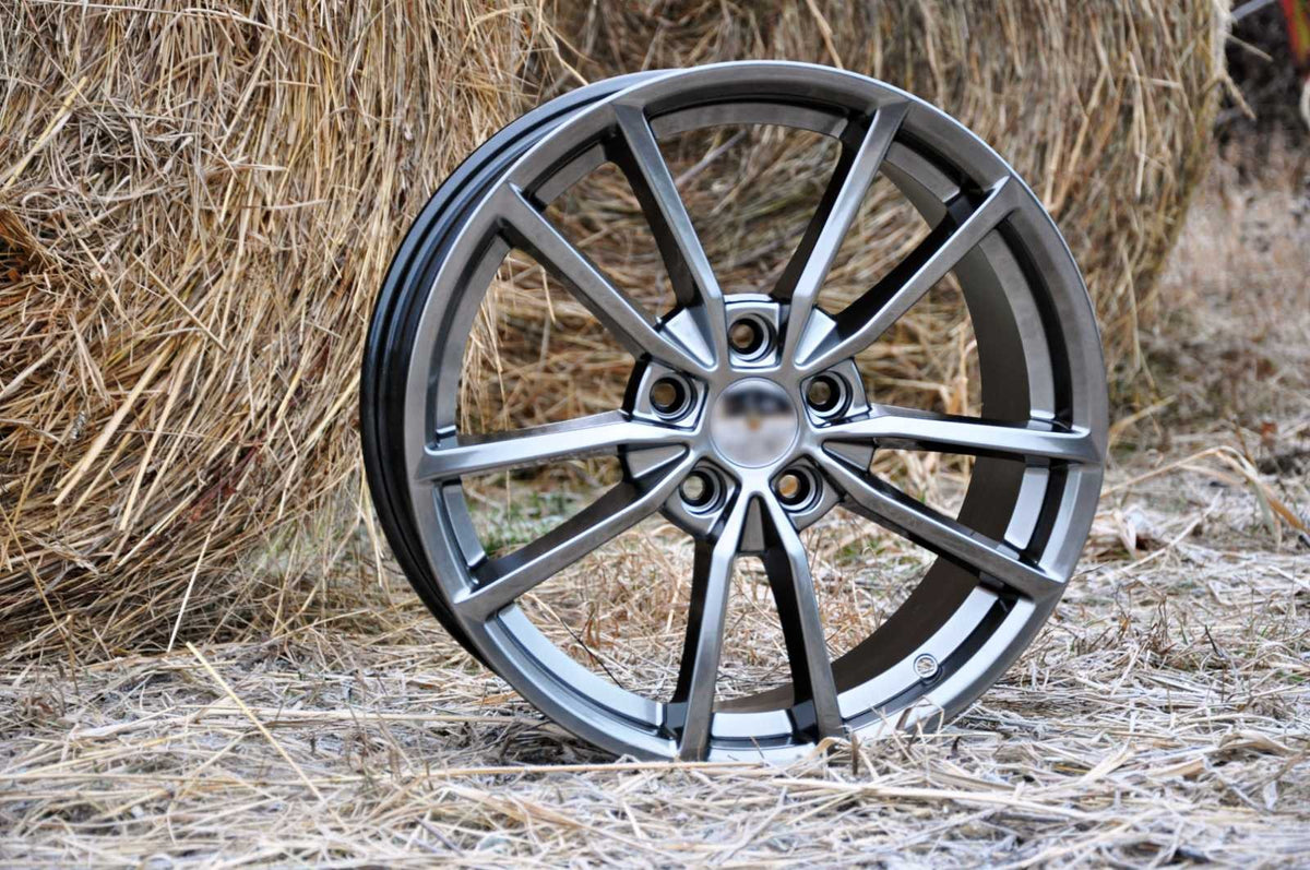 PDW 864 Alufælge 17" 7,5J 5x112 ET45 – Røgfarvet (sæt á 4)