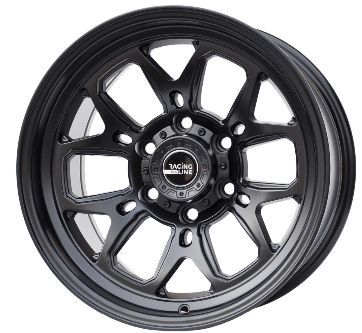PDW 1106 Alufælge 17" 9J 5x127 ET-6 – Sort (sæt á 4)