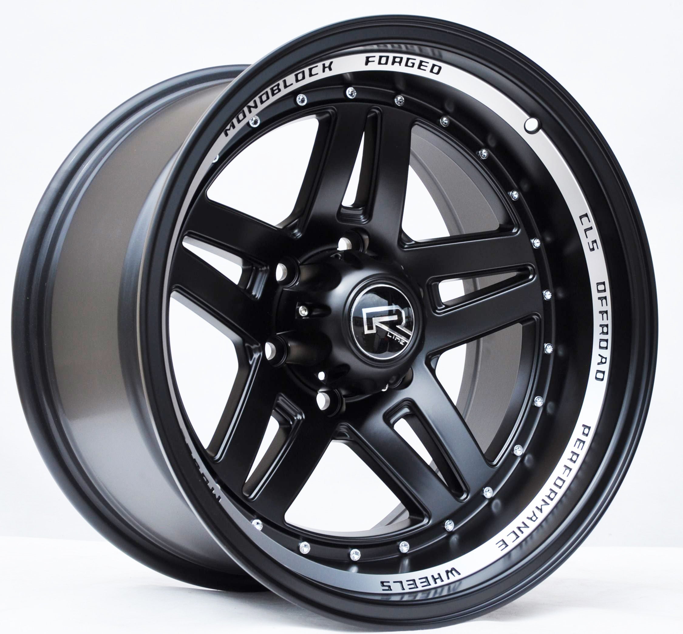 Toro Corsa 936 Alufælge 18" 6x139.7 ET-18 – Sort (sæt á 4)