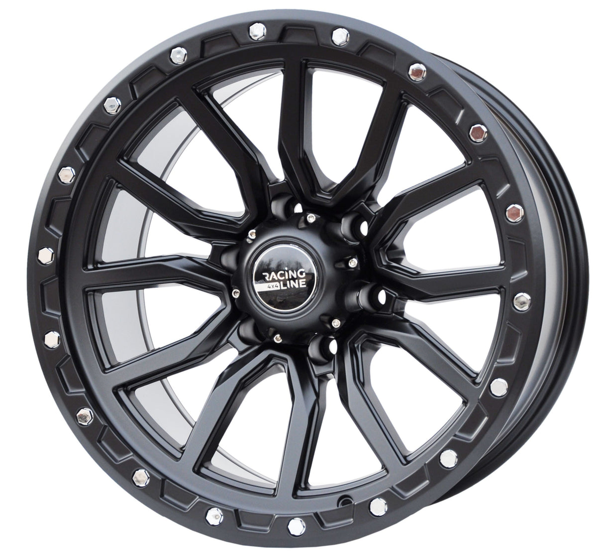 Toro Corsa 0156 Alufælge 18" 10J 6x139.7 ET-18 – Sort (sæt á 4)