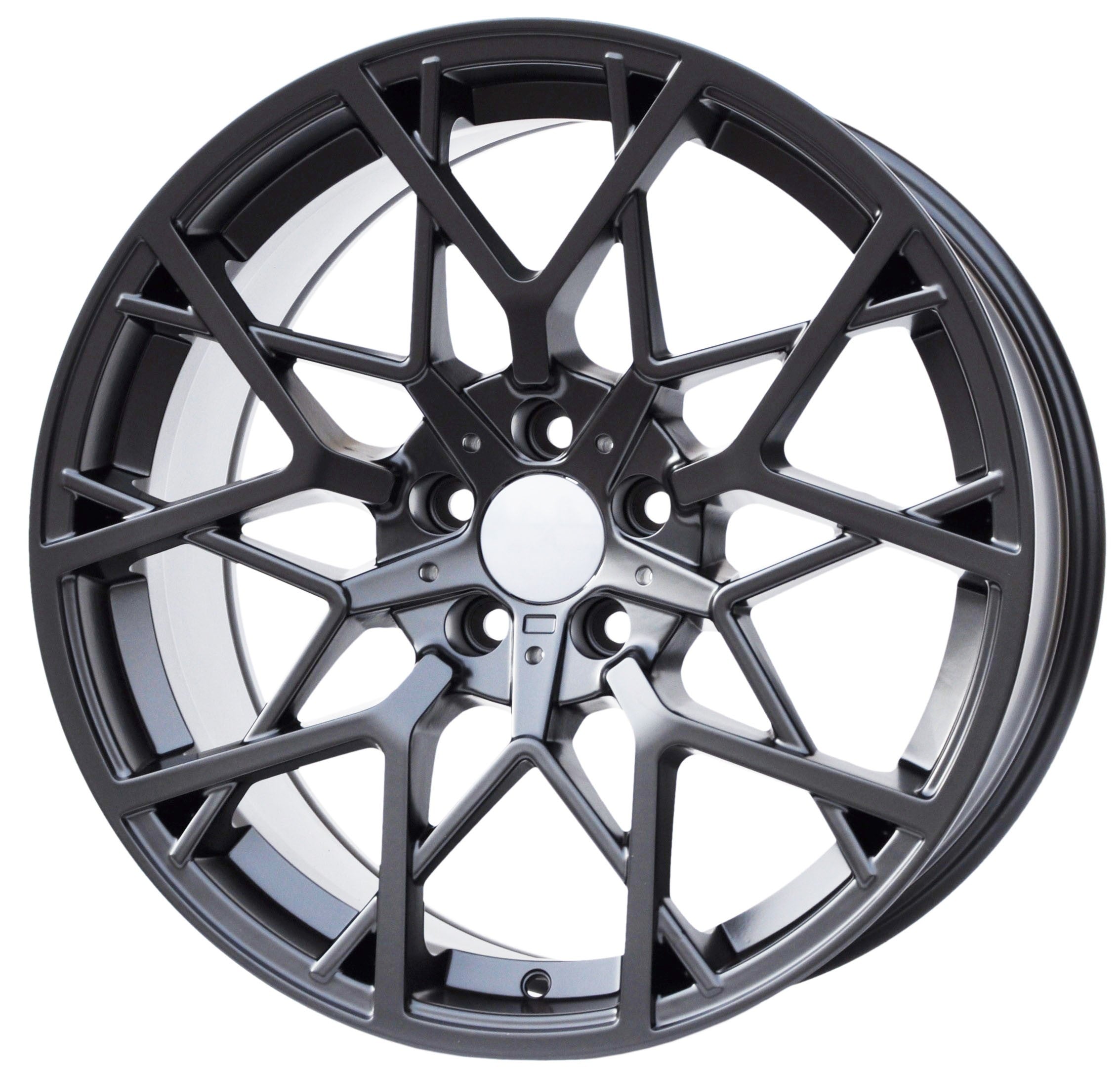 PDW 1383 Alufælge 18" 5x120 ET34 – Sort (sæt á 4)