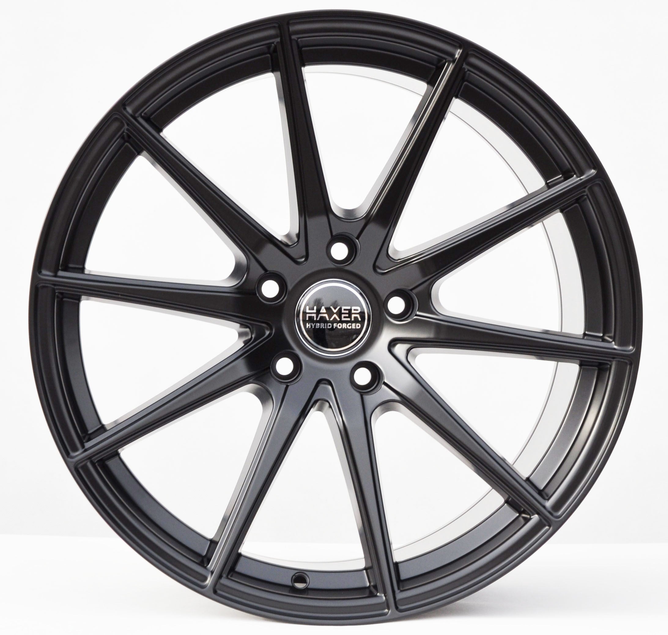 Haxer HX034 Alufælge 19" 5x120 ET33 – Poleret/sort mat (sæt á 4)