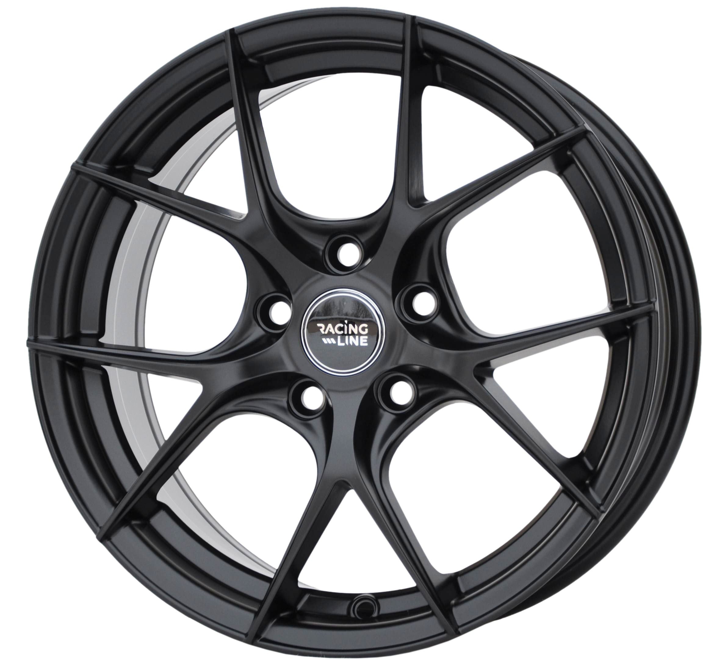 PDW 5713 Alufælge 16" 5x108 ET44 – Sort półmat (sæt á 4)