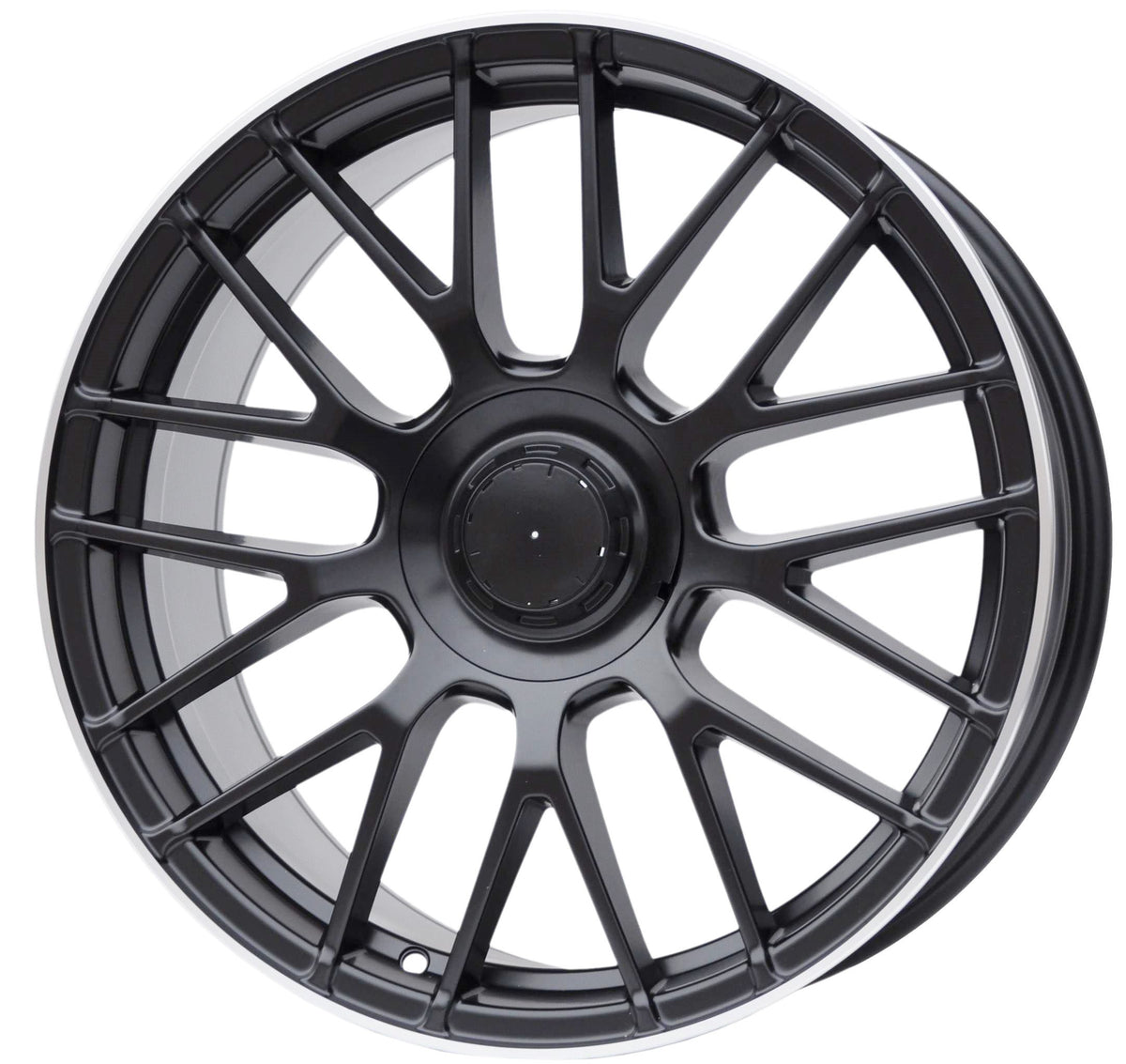 PDW 1268/912 Alufælge 19" 7,5J 5x112 ET40 – Poleret/sort (sæt á 4)
