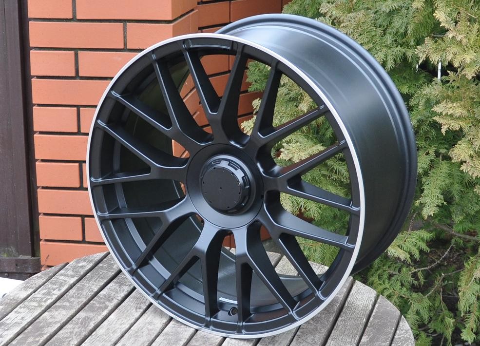 PDW 1268/912 Alufælge 19" 5x112 ET45 – Poleret/sort (sæt á 4)