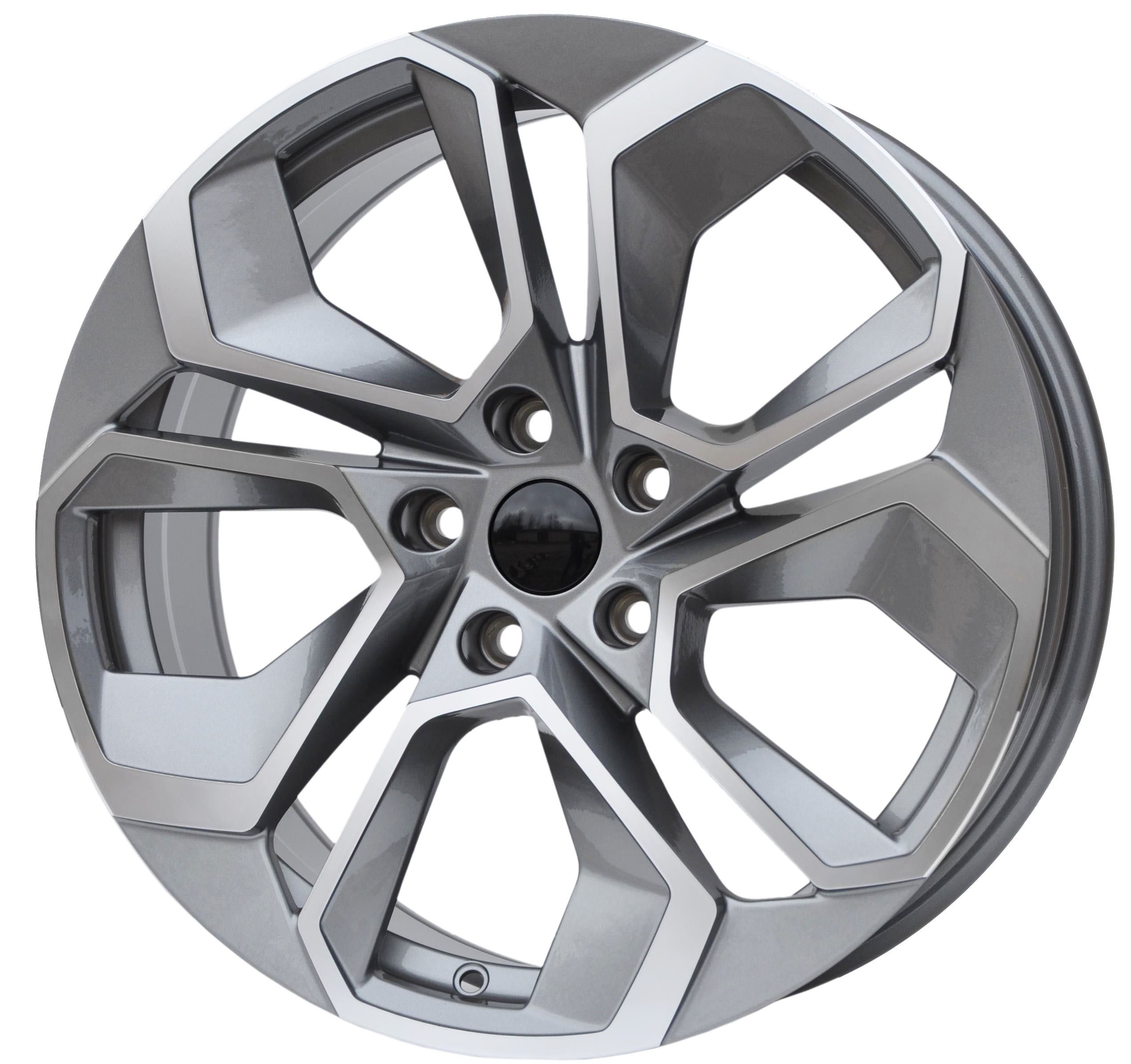 PDW 5561 Alufælge 18" 5x112 ET42 – Poleret/grafit (sæt á 4)