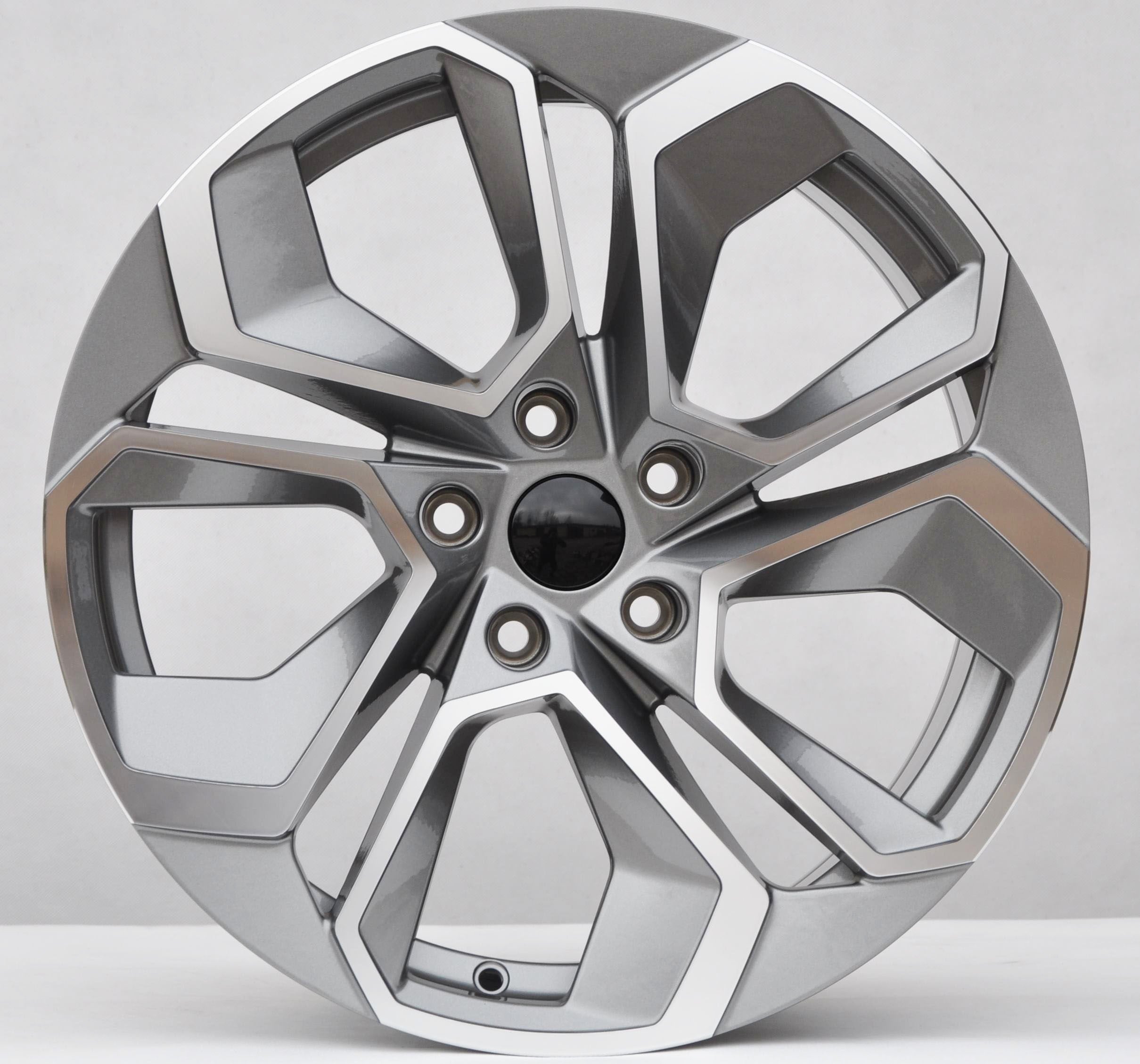 PDW 5561 Alufælge 18" 5x112 ET42 – Poleret/grafit (sæt á 4)
