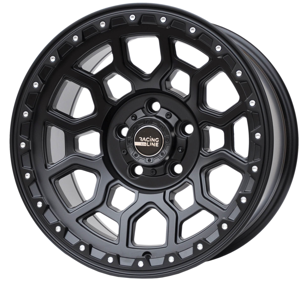 Toro Corsa 1105 Alufælge 17" 9J 5x127 ET-6 – Sort (sæt á 4)