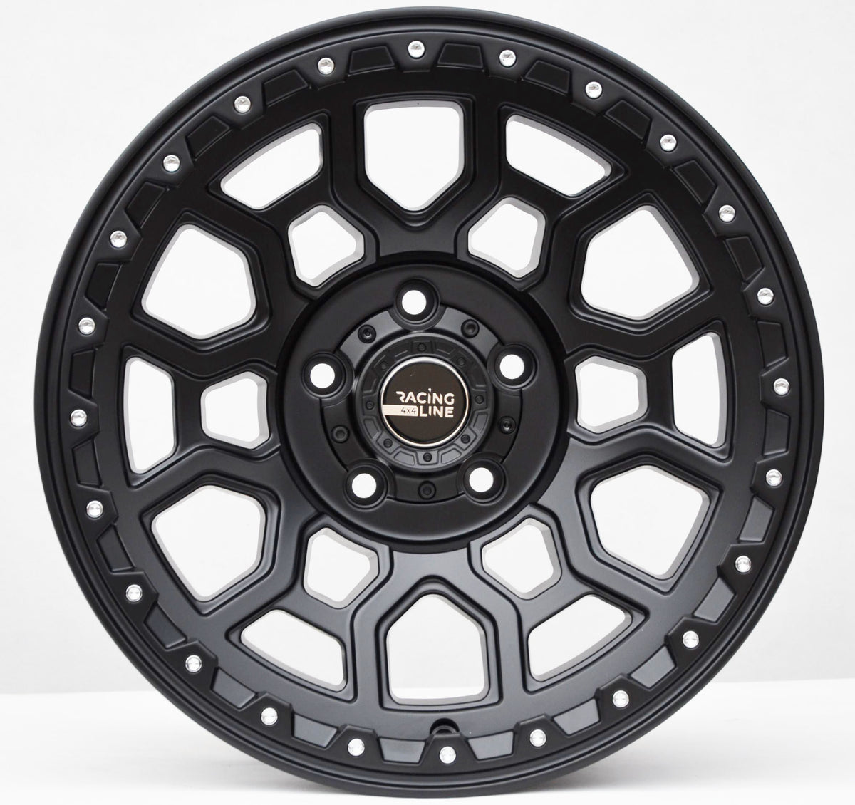 Toro Corsa 1105 Alufælge 17" 9J 5x127 ET-6 – Sort (sæt á 4)