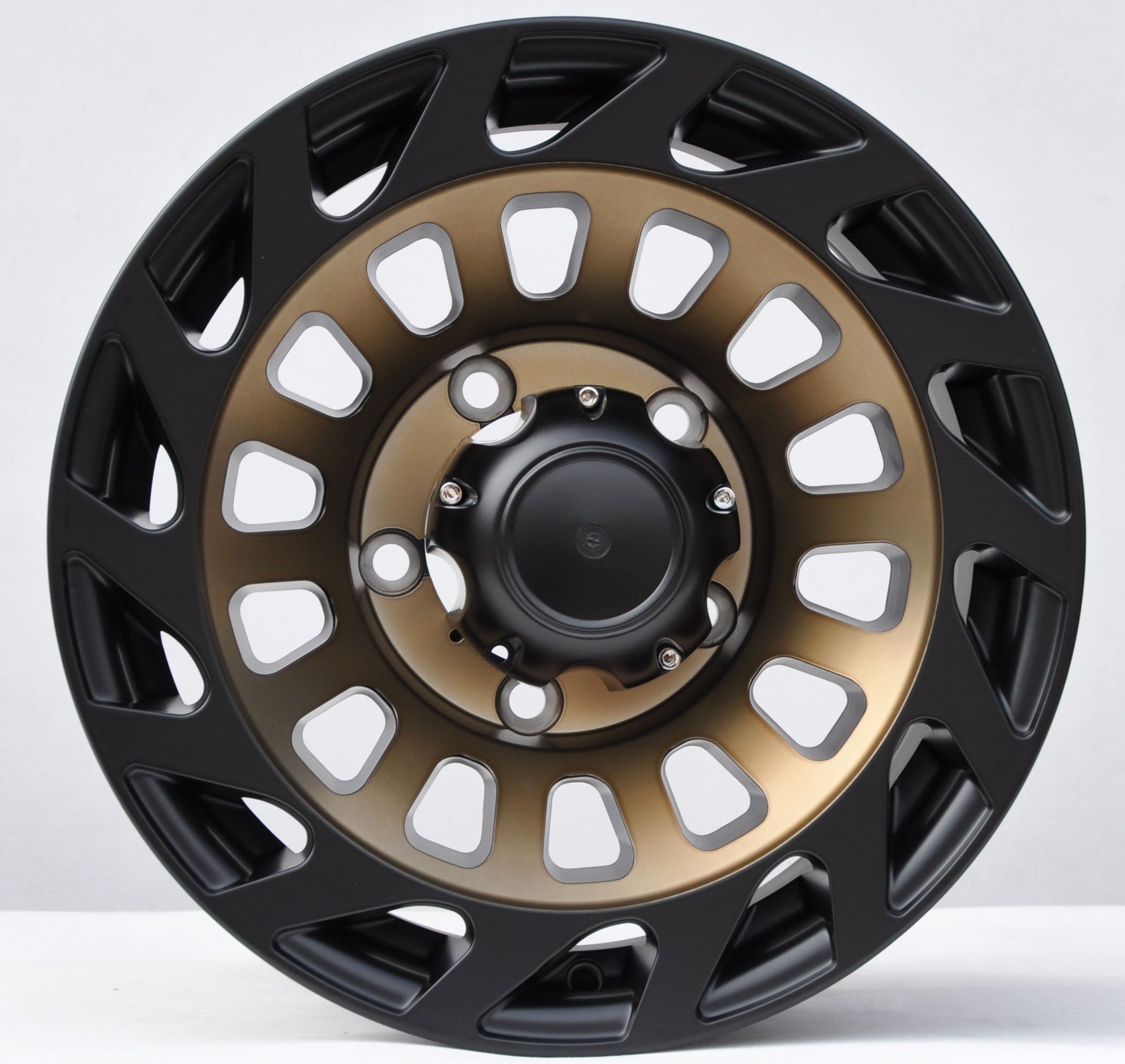 PDW 2143 Alufælge 15" 5x139.7 ET0 – Sort (sæt á 4)