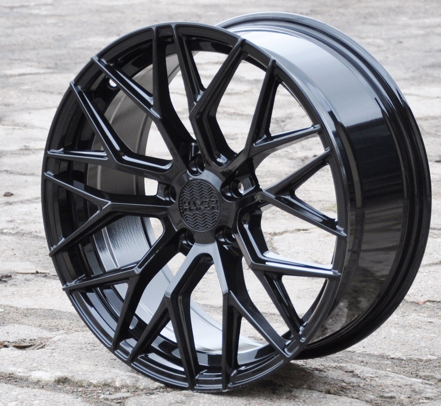 Haxer HX035/1273 Alufælge 19" 5x112 ET40 – Sort (sæt á 4)