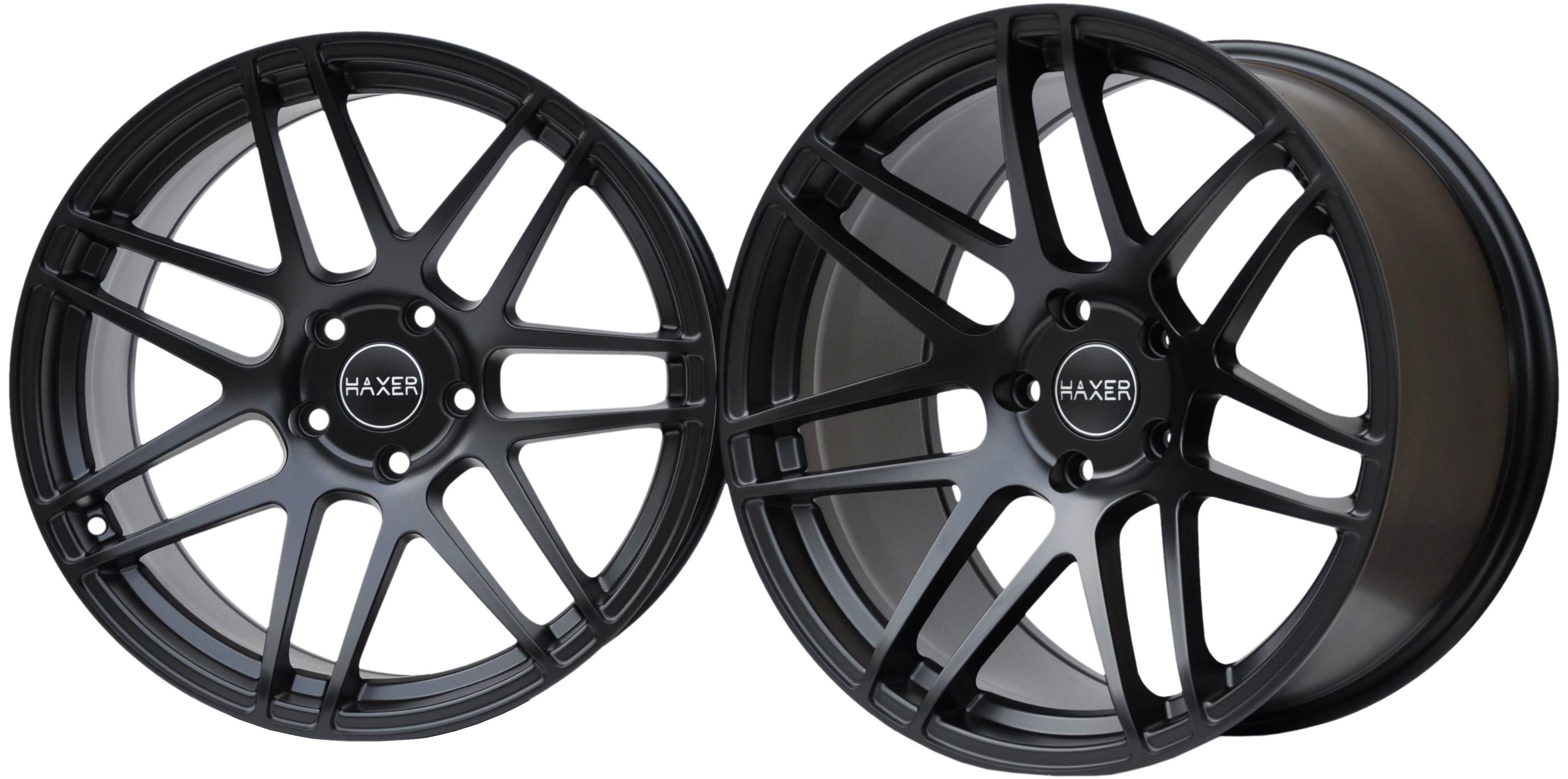 Haxer HX020 Alufælge 19" 5x120 ET20 – Sort półmat (sæt á 4)