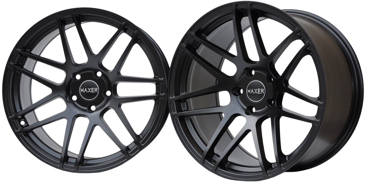 Haxer HX020 Alufælge 19" 9/10J 5x120 ET20 – Sort halvmat (sæt á 4)