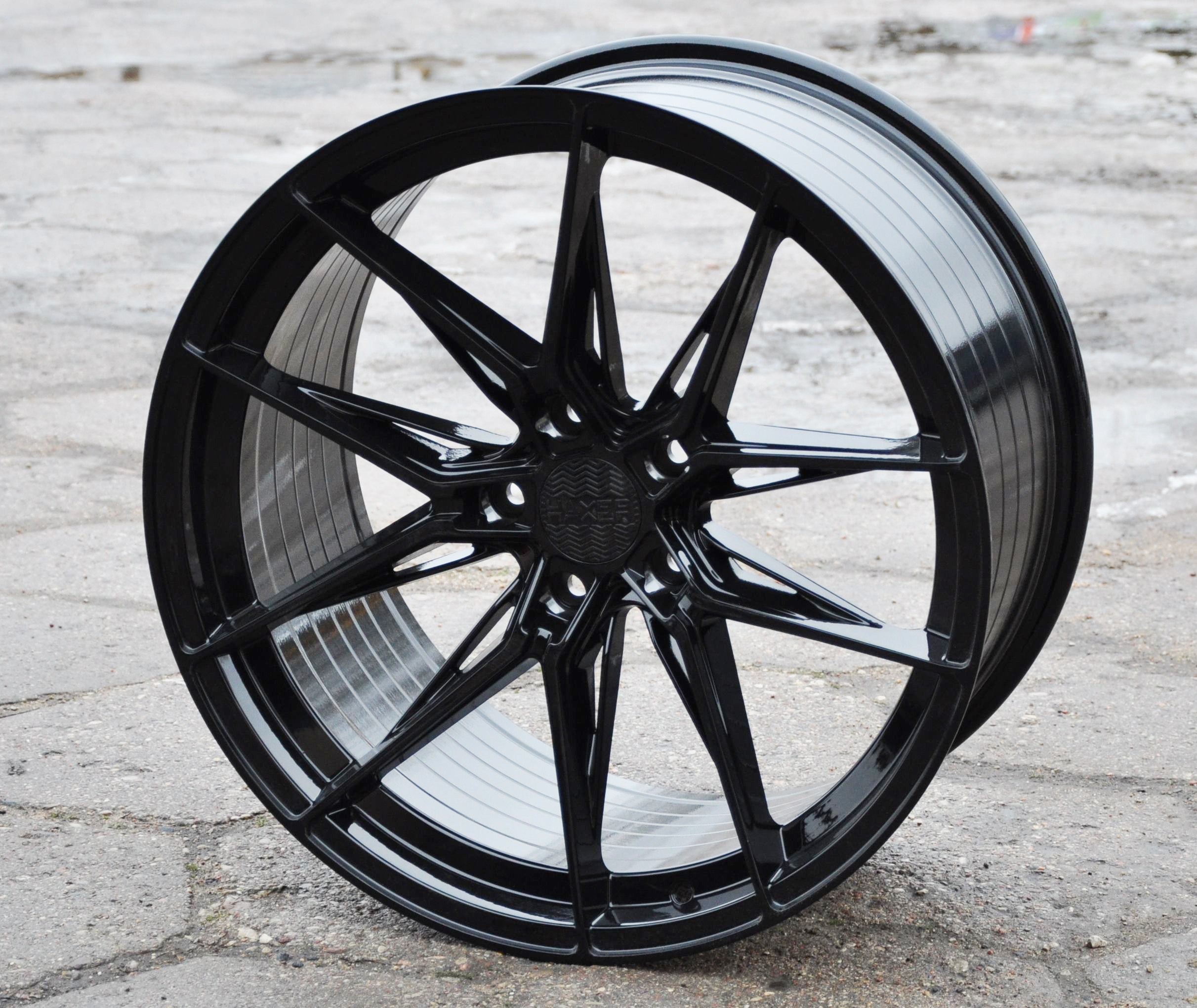 Haxer HX036 Alufælge 19" 5x112 ET25 – Sort (sæt á 4)