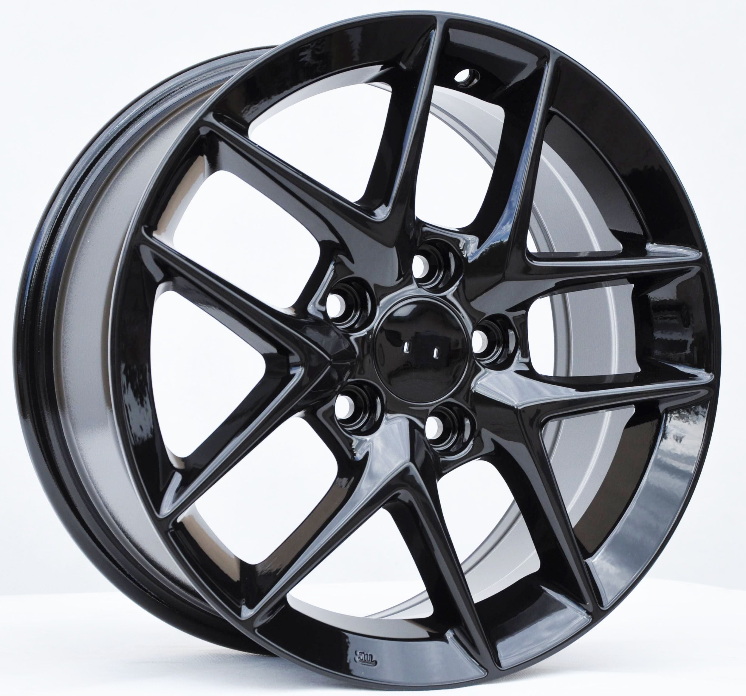 PDW 1012 Alufælge 16" 5x114.3 ET45 – Sort (sæt á 4)