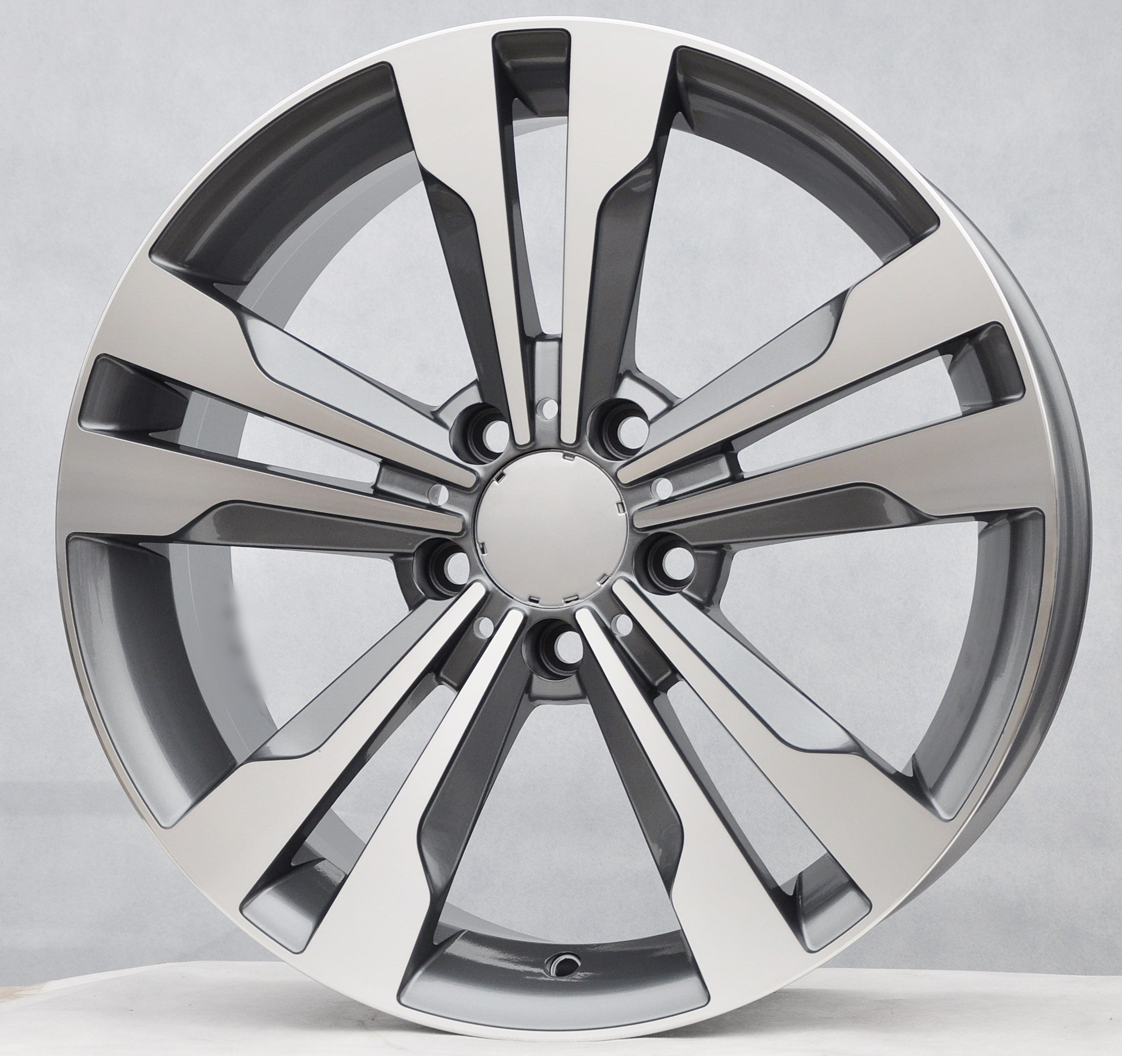 PDW 754/MR131 Alufælge 17" 5x112 ET44 – Poleret/grafit (sæt á 4)