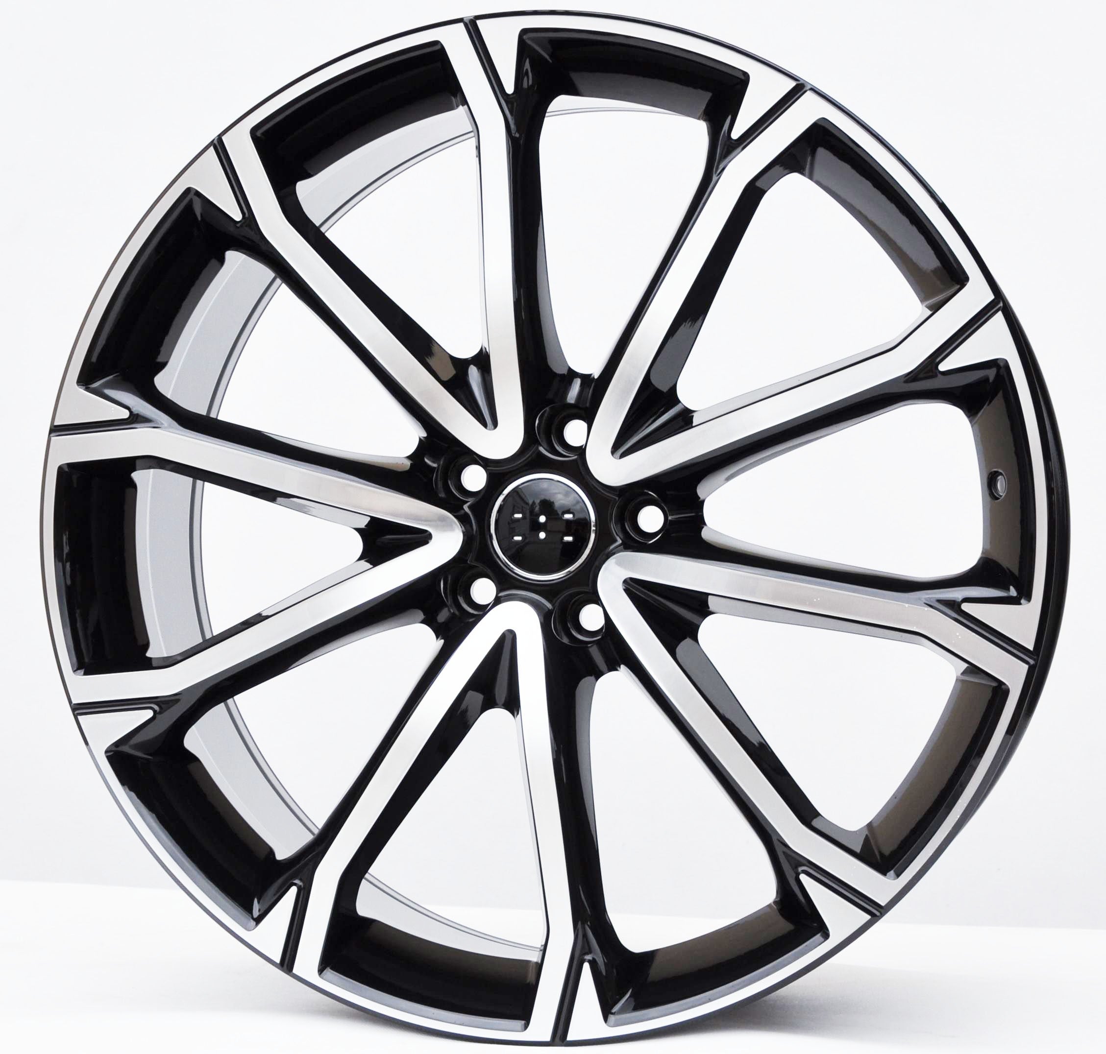 PDW 1197 Alufælge 21" 5x112 ET38 – Poleret/sort (sæt á 4)