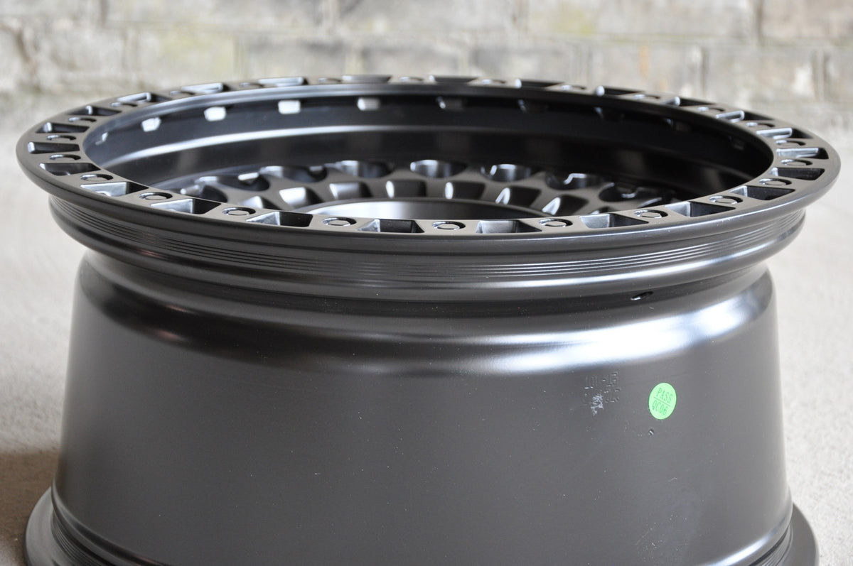 Toro Corsa JT220 Alufælge 18" 5x127 ET-10 – Sort (sæt á 4)