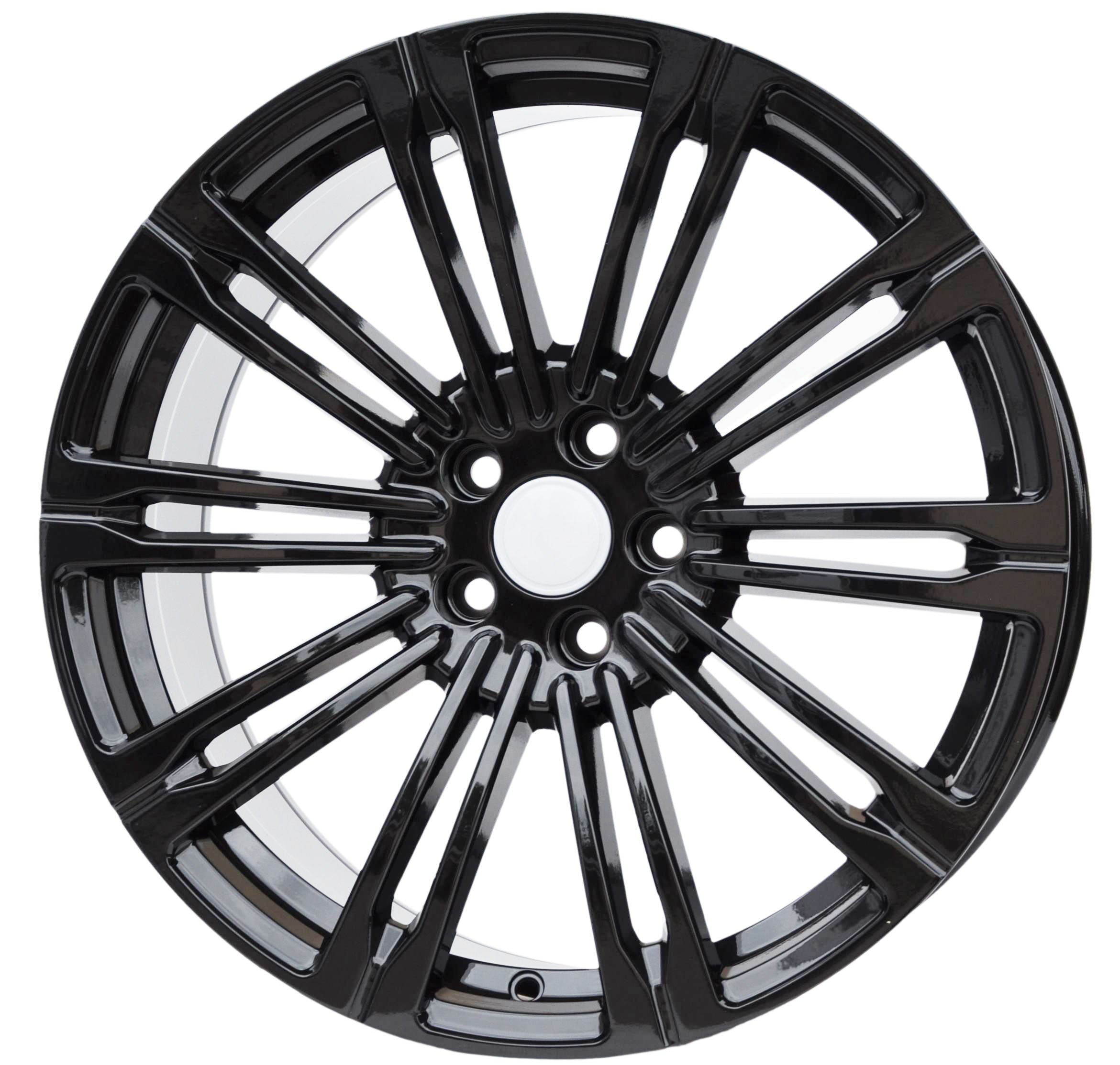 PDW 1808 Alufælge 19" 5x108 ET45 – Sort (sæt á 4)