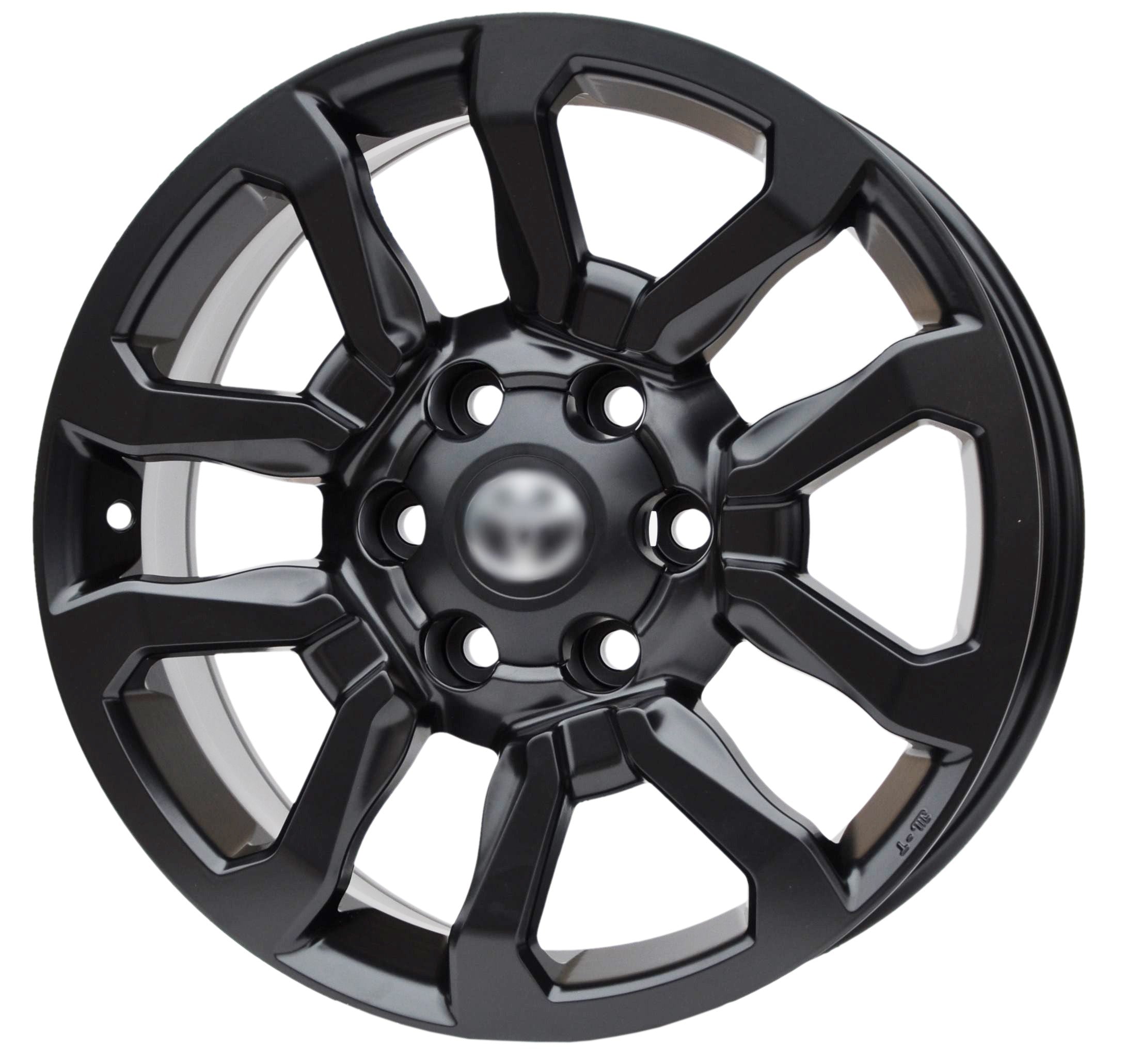 PDW 1623 Alufælge 17" 6x139.7 ET30 – Sort (sæt á 4)