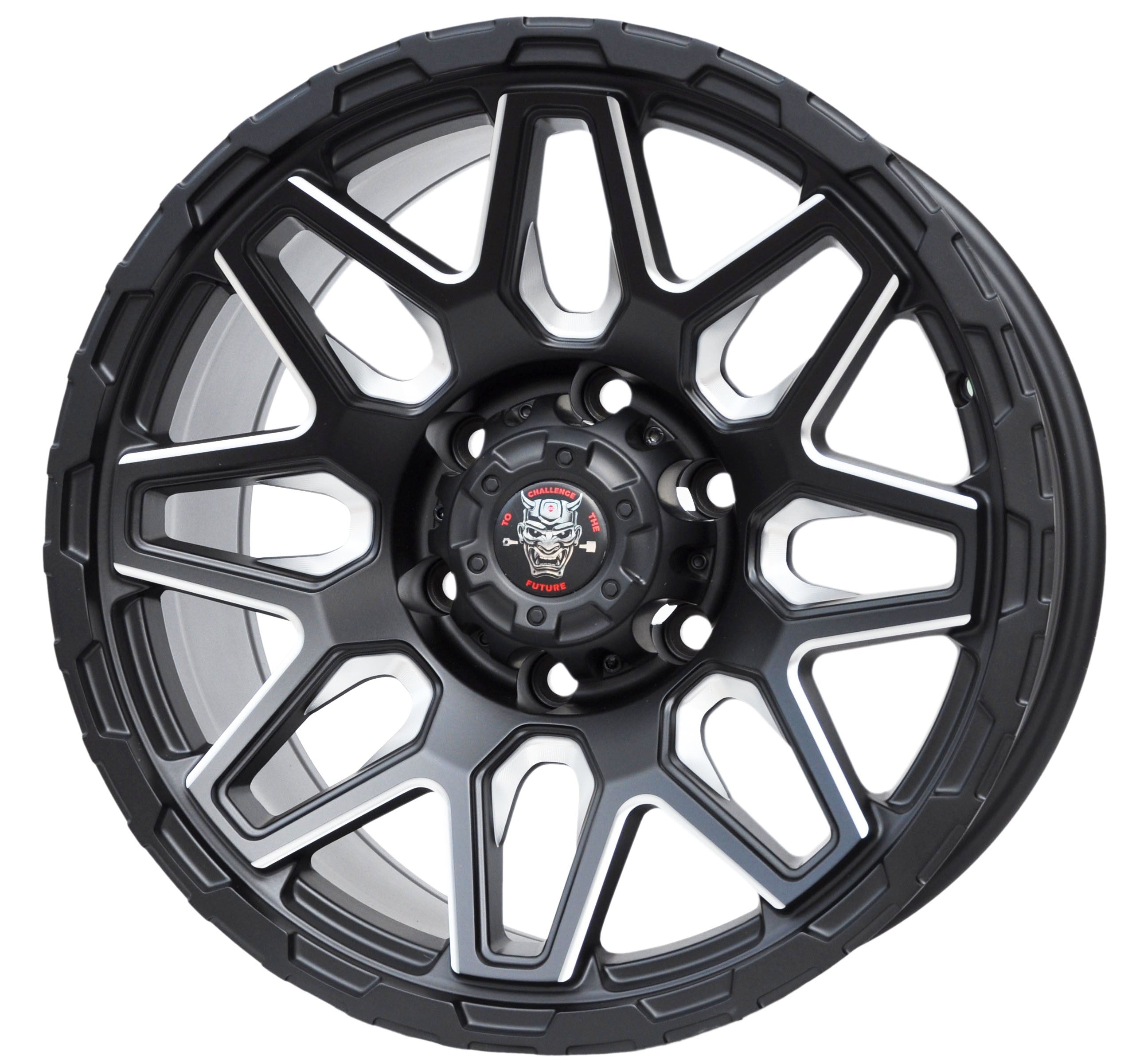 Toro Corsa JT257 Alufælge 17" 6x139.7 ET0 – Sort (sæt á 4)