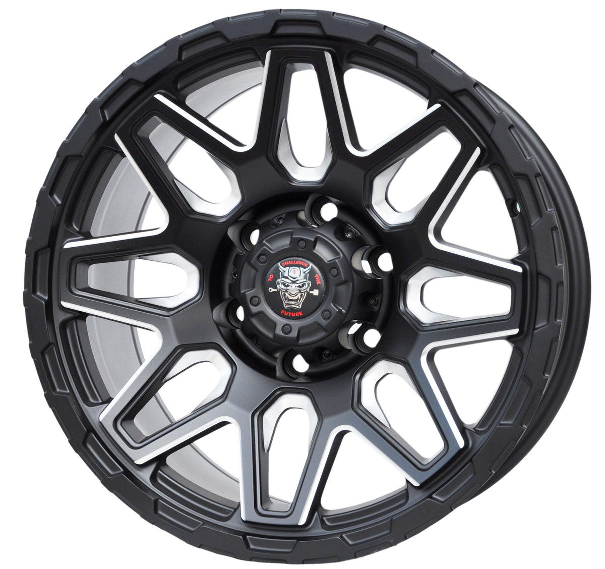 Toro Corsa JT257 Alufælge 17" 9J 6x139.7 ET0 – Sort (sæt á 4)