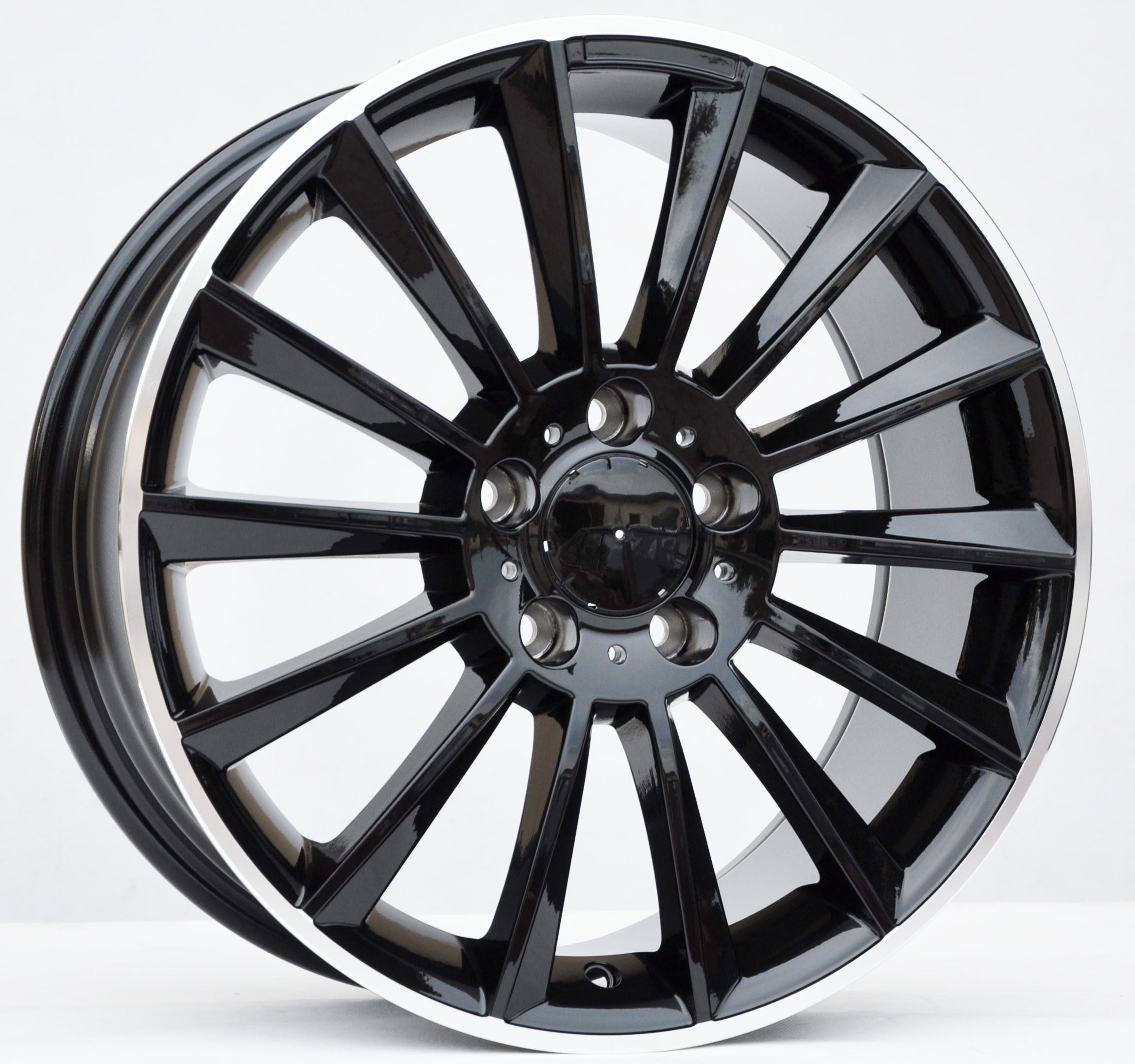PDW 1048 Alufælge 17" 5x112 ET35 – Sort (sæt á 4)