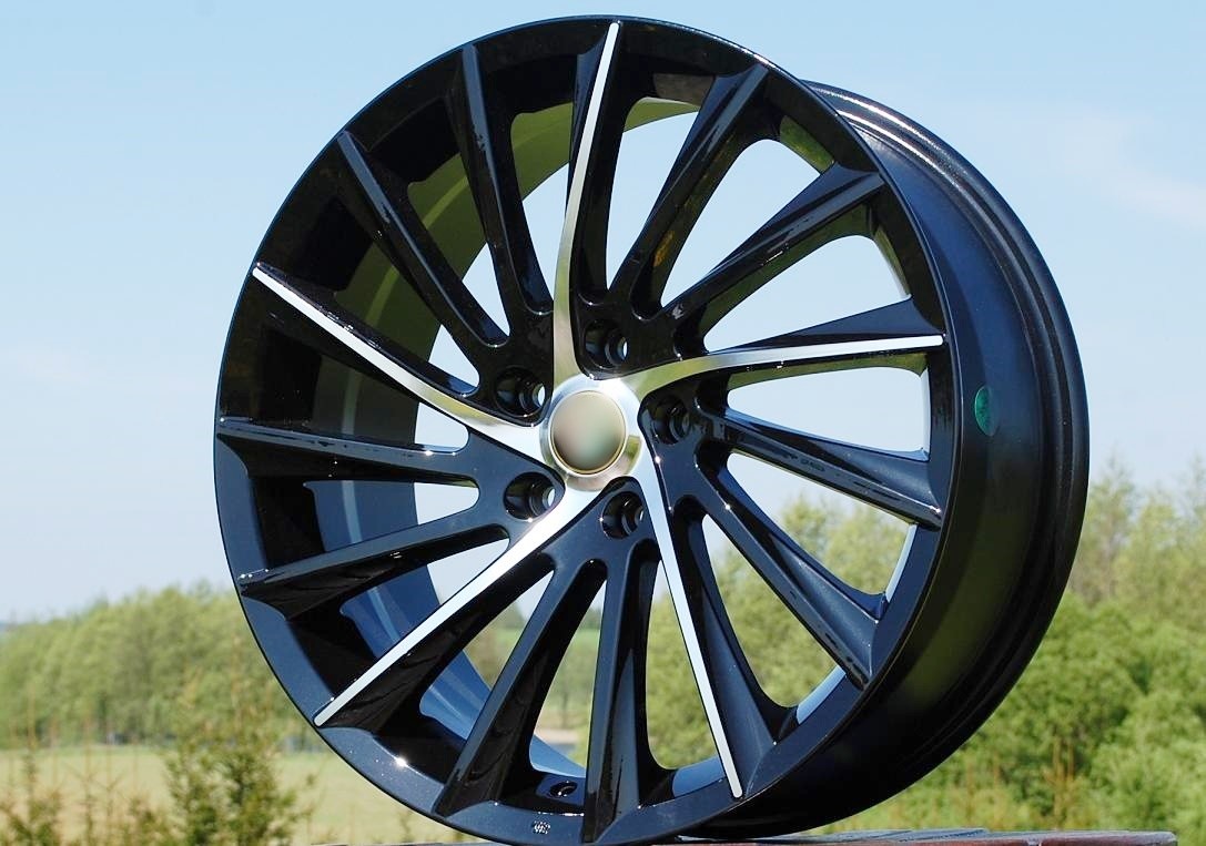 PDW 467 Alufælge 16" 5x110 ET31 – Poleret/sort (sæt á 4)