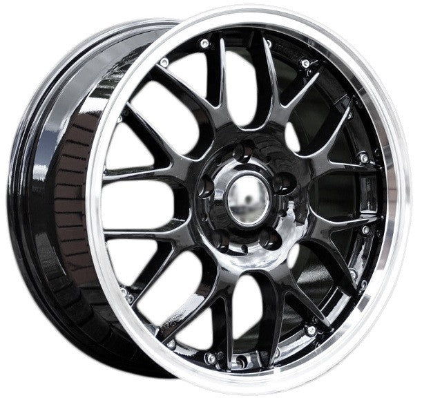 PDW 773 Alufælge 18" 5x120 ET35 – Poleret/sort (sæt á 4)