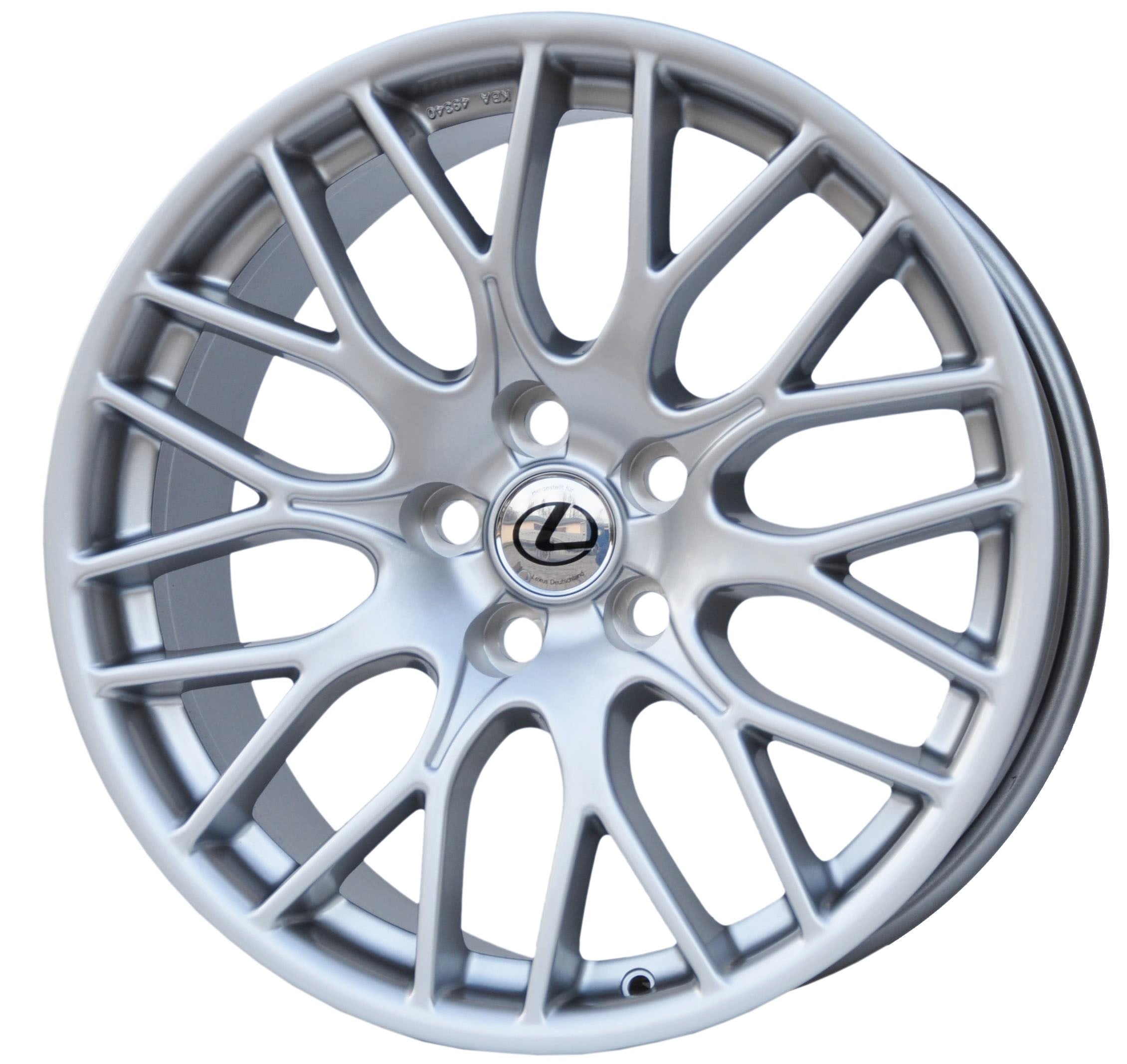 Lexus (oryginalne OEM) 18011985 Alufælge 19" 5x120 ET35 – Sølv (sæt á 4)