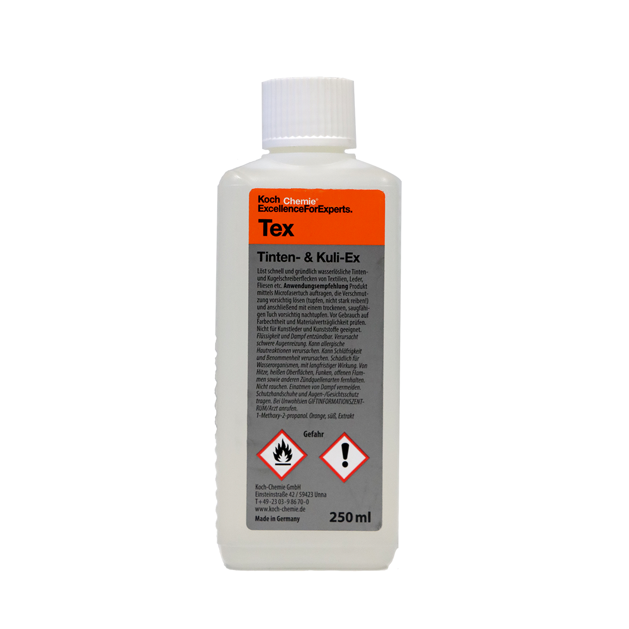 Koch Chemie Tinten- & Kuli-Ex Pletfjerner (250 ml)