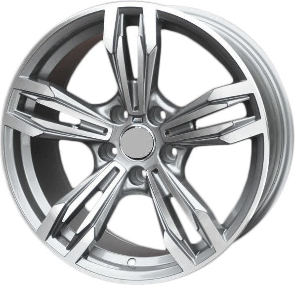 PDW 983/5081 Alufælge 18" 5x120 ET30 – Poleret/grafit (sæt á 4)
