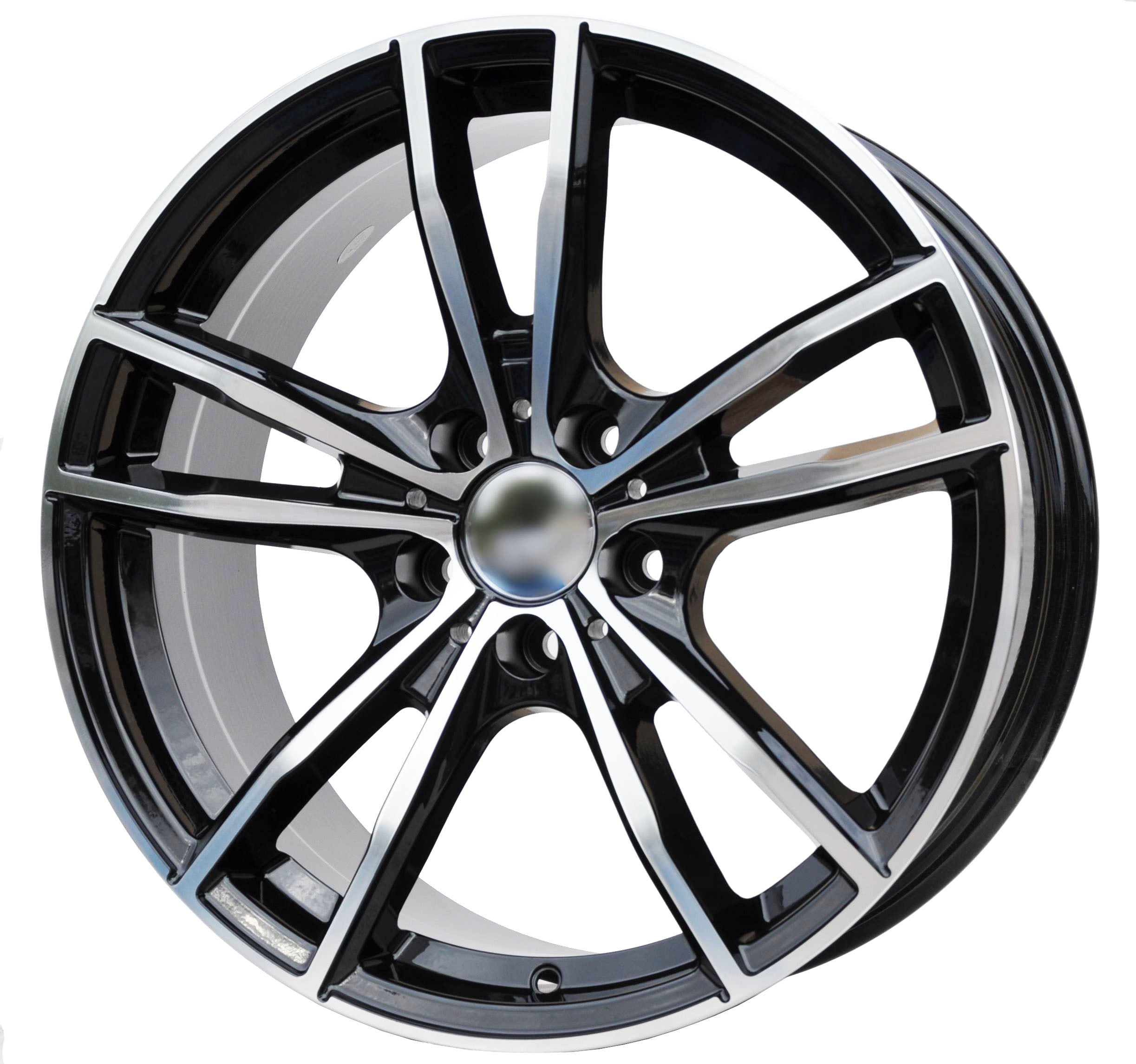 PDW 5588 Alufælge 19" 5x112 ET27 – Poleret/grafit (sæt á 4)
