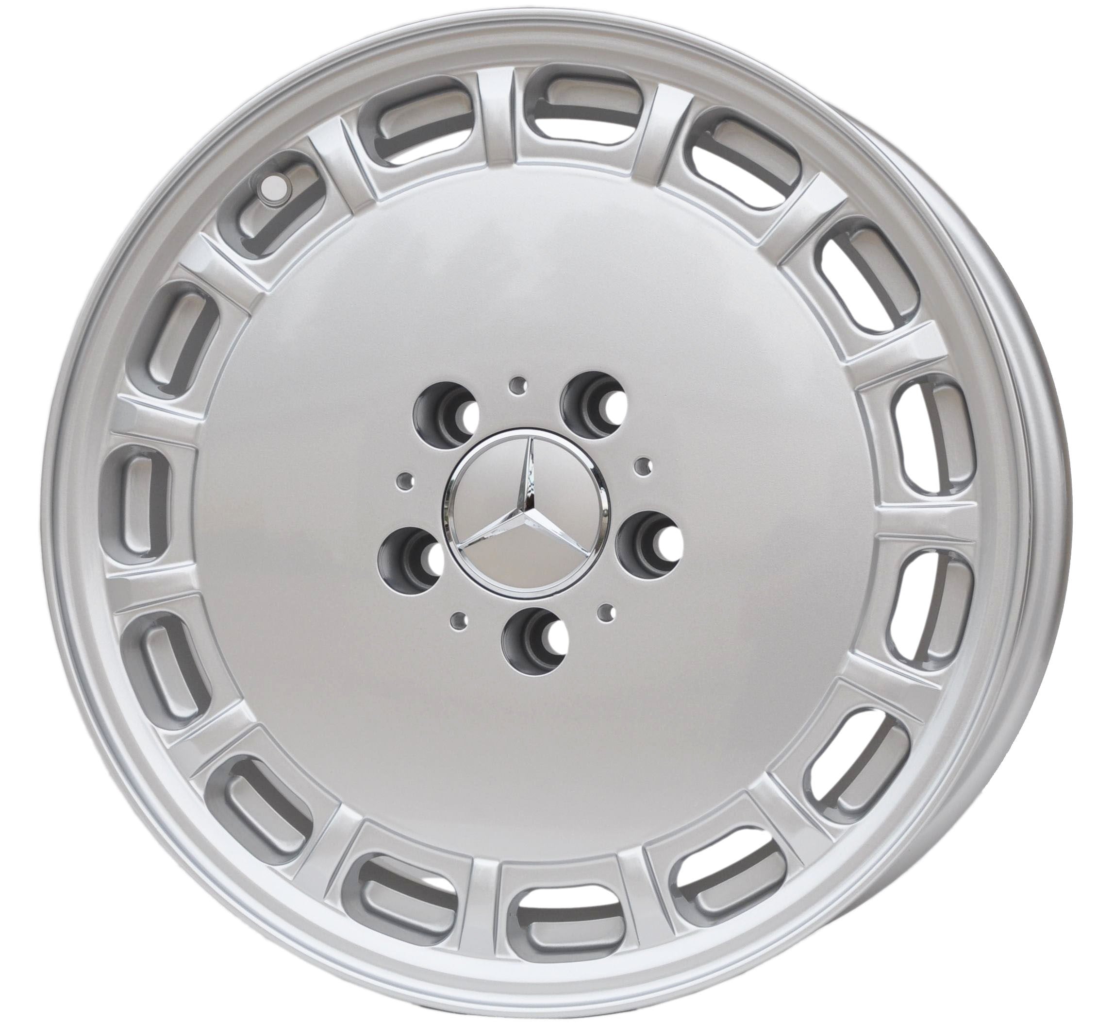 Toro Corsa R0039 Alufælge 16" 5x112 ET25 – Hyper silver (sæt á 4)
