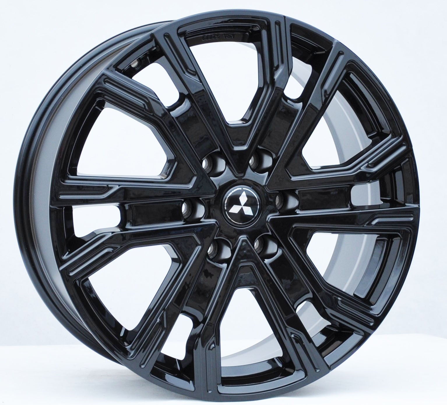 Mitsubishi (oryginalne OEM) mmda08 Alufælge 20" 6x139.7 ET40 – Black perl (sæt á 4)
