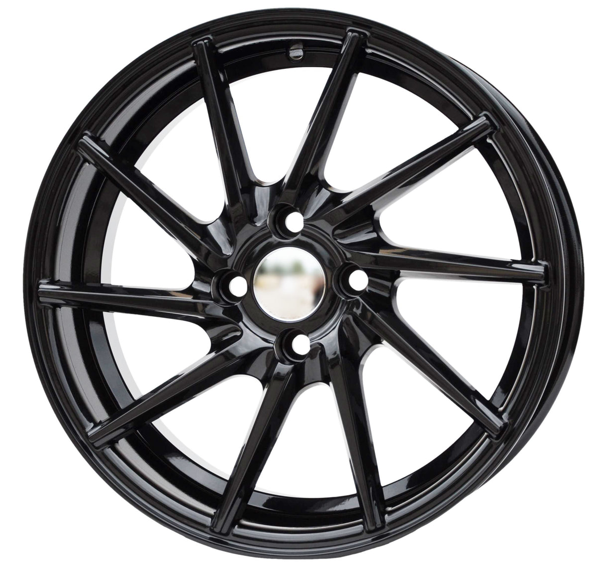PDW 1059/099/885 Alufælge 16" 6,5J 4x100 ET42 – Sort (sæt á 4)