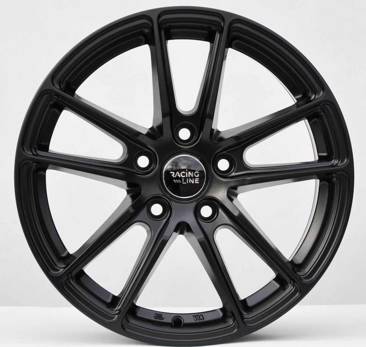 PDW 1155 Alufælge 16" 7J 5x100 ET40 – Sort (sæt á 4)