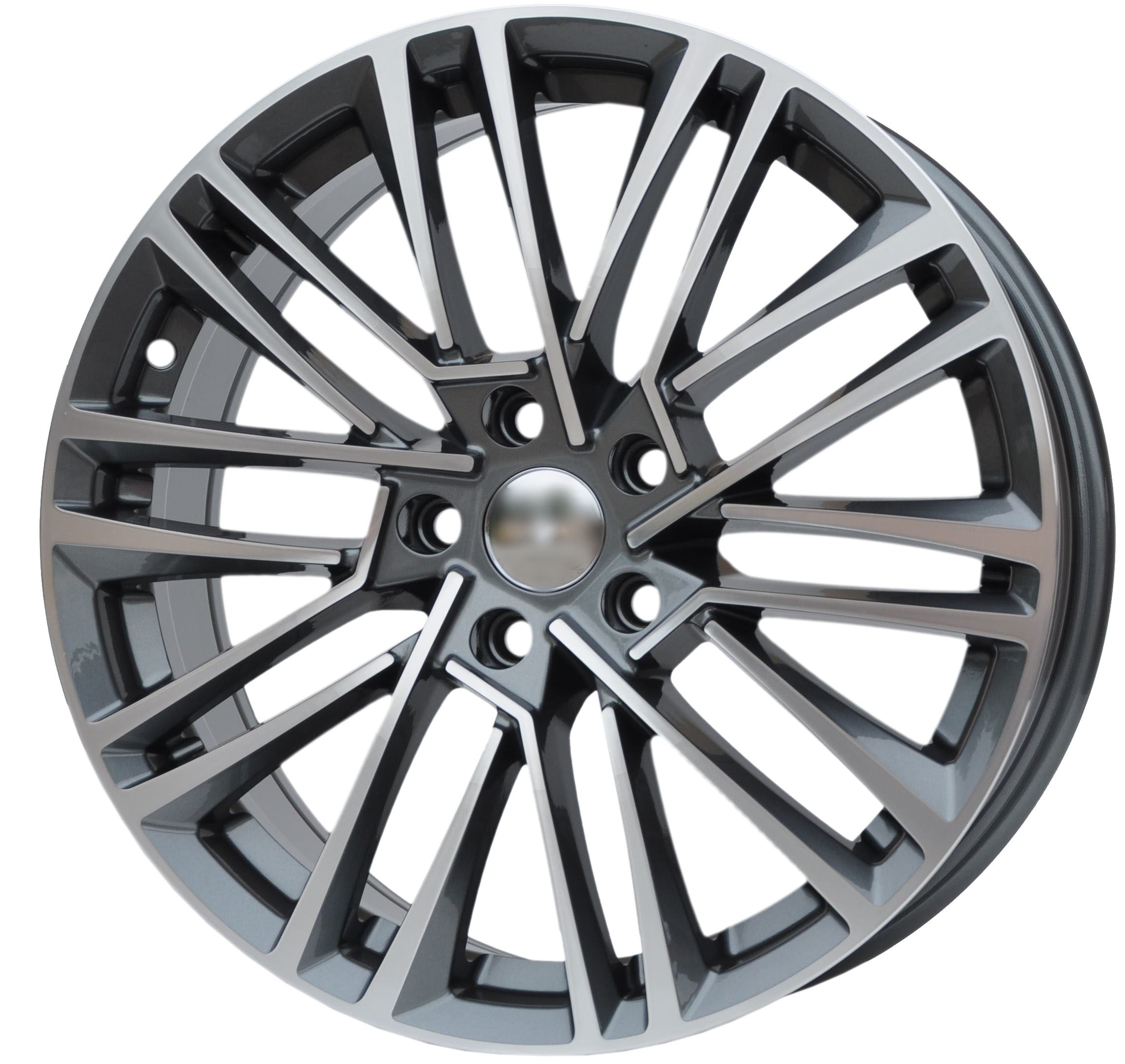 PDW 1191 Alufælge 18" 5x112 ET48 – Poleret/grafit (sæt á 4)