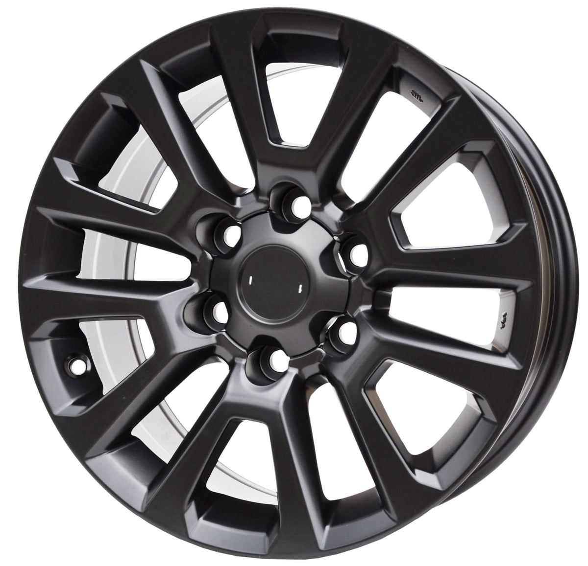PDW 1072/5881 Alufælge 17" 7,5J 6x139.7 ET25 – Sort (sæt á 4)